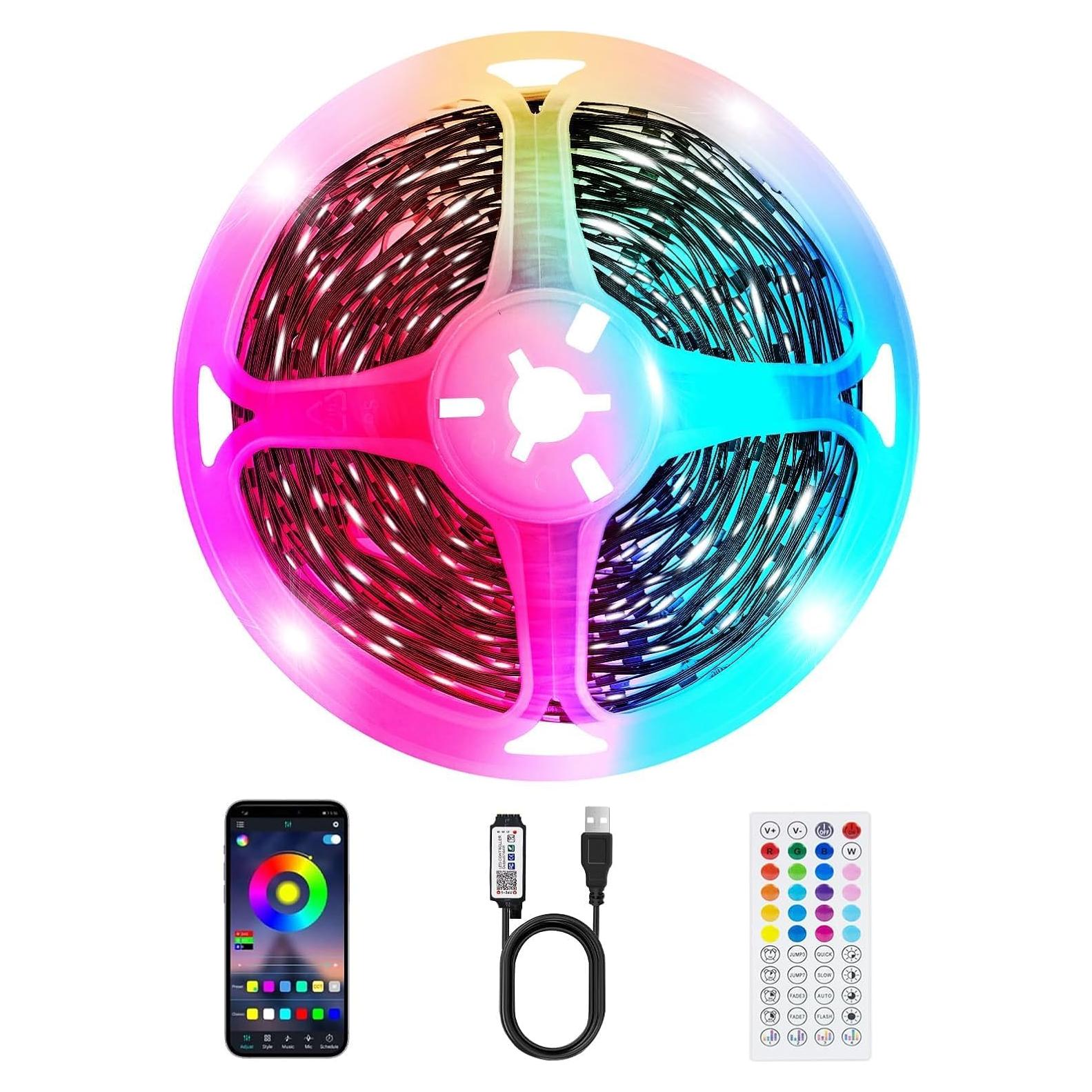 Tira LED RGB 1 metro Power Star Tech para TV 24-32"