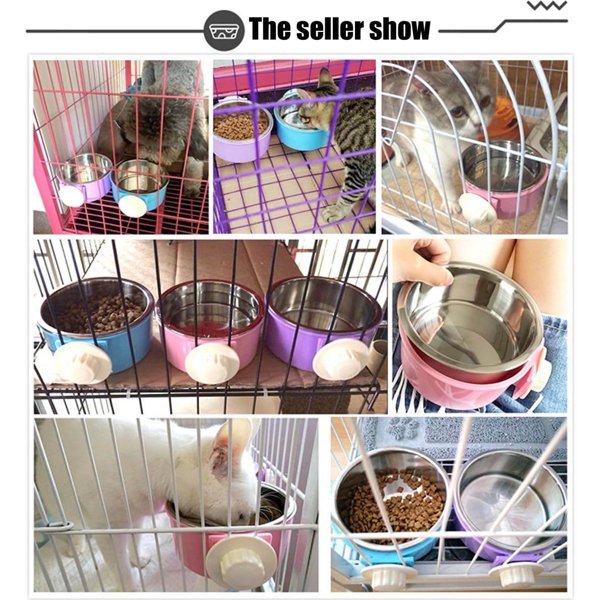 Cuenco de Acero Inoxidable Removible para Mascotas Guardians