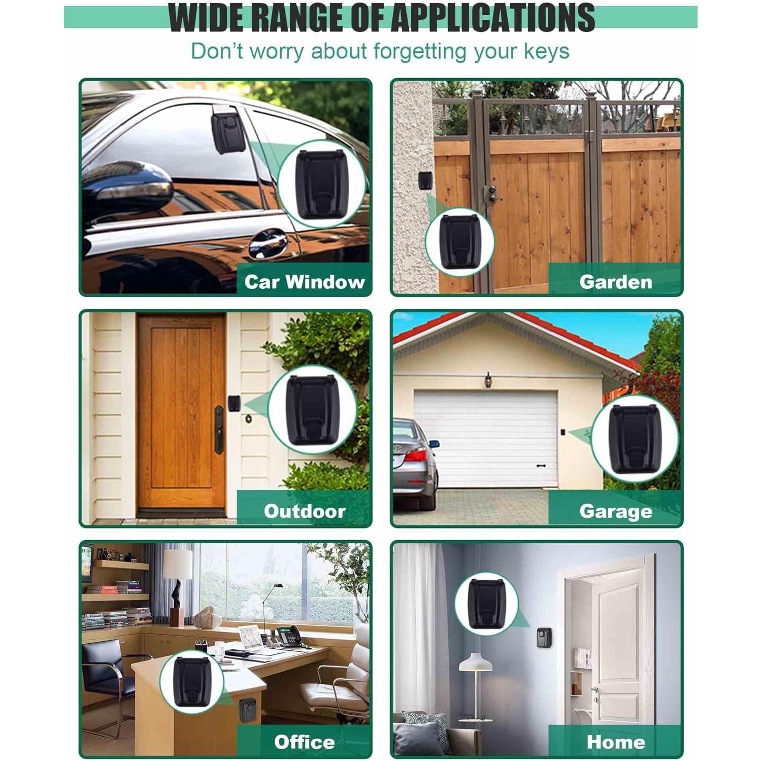 Caja de Seguridad para Llaves de Auto Tevlaphee - Combinación 12 Dígitos