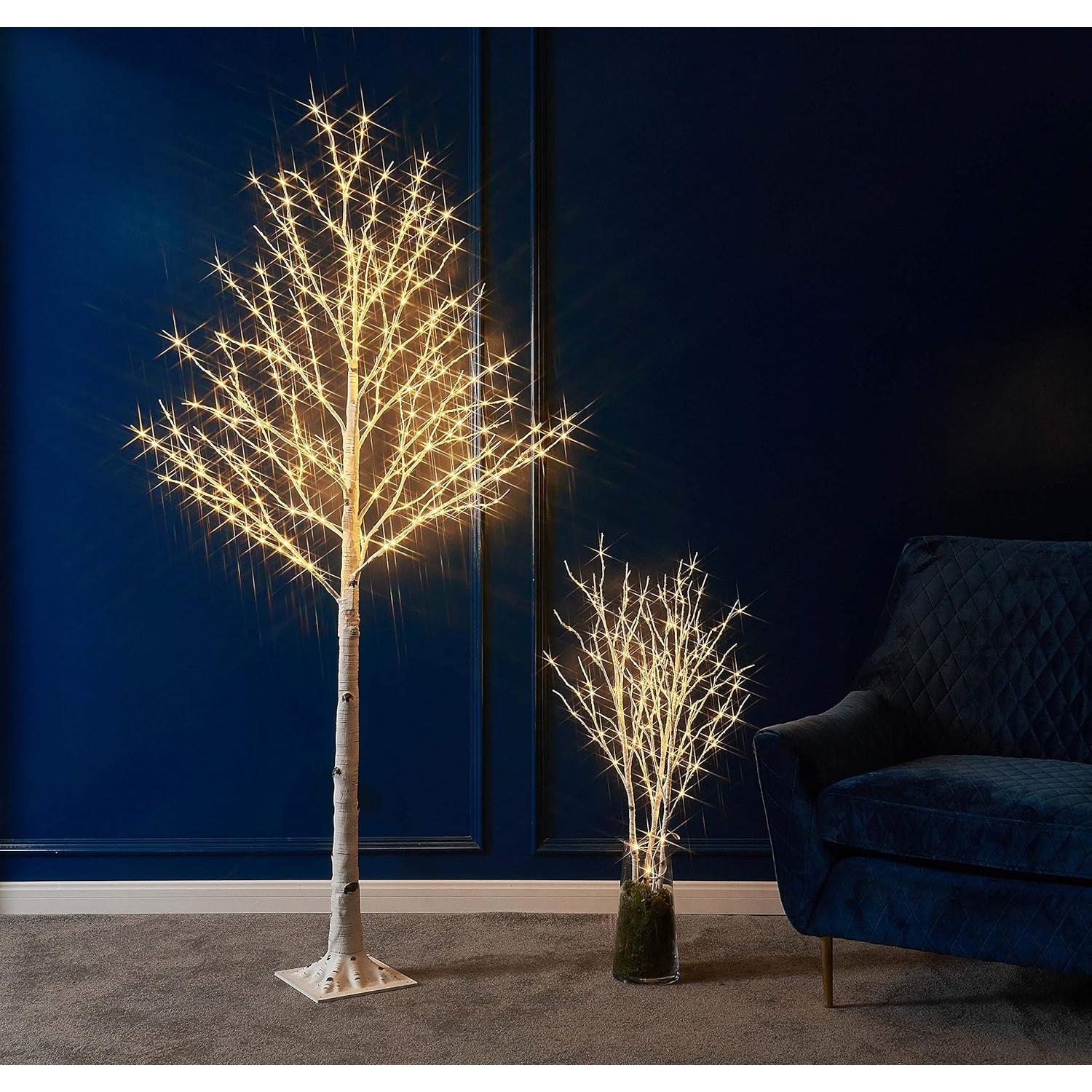 Rama de Sauce Iluminada Hairui 76CM 150 LED Blanco Cálido