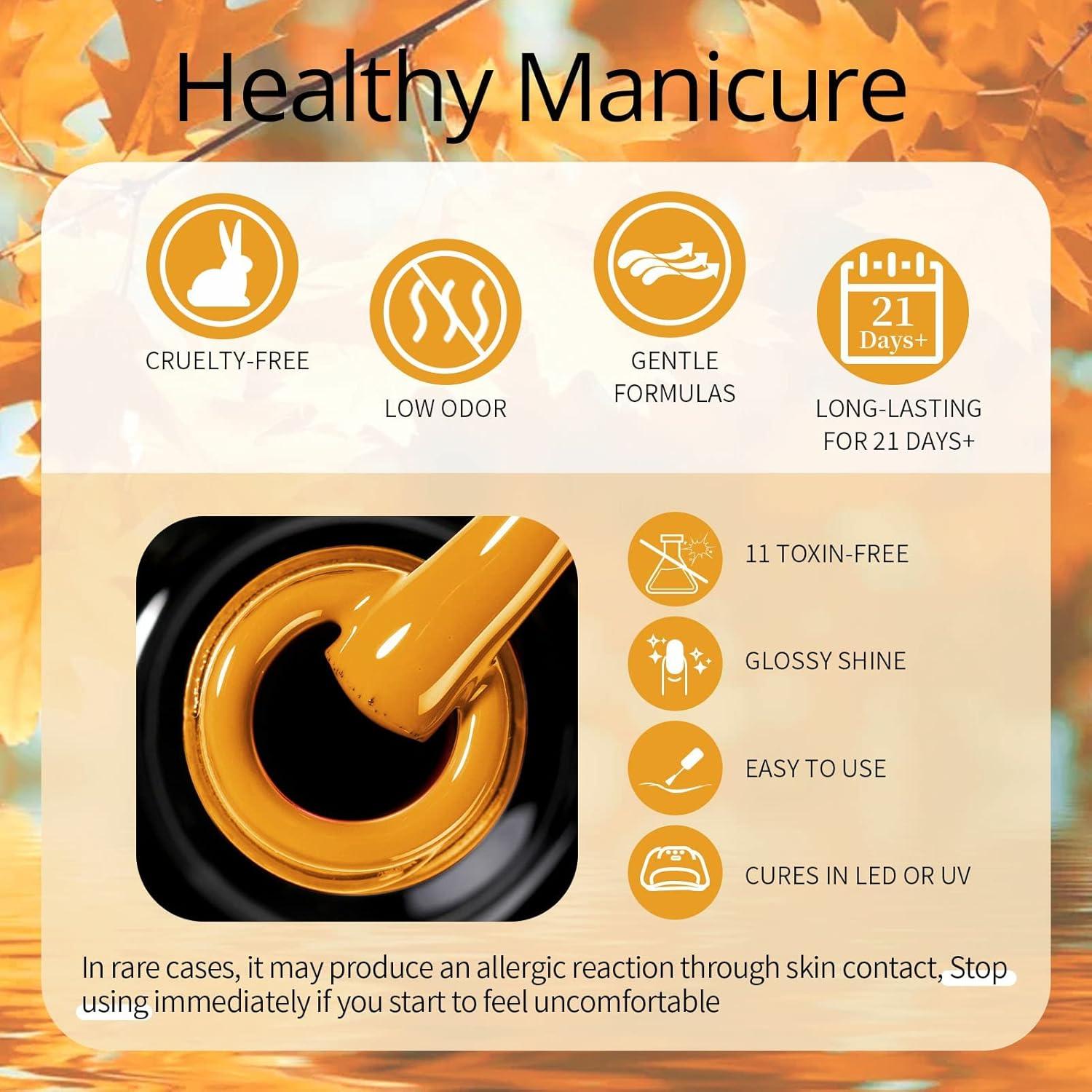 Set de Esmalte en Gel UR SUGAR Otoño 6 Colores 7ml