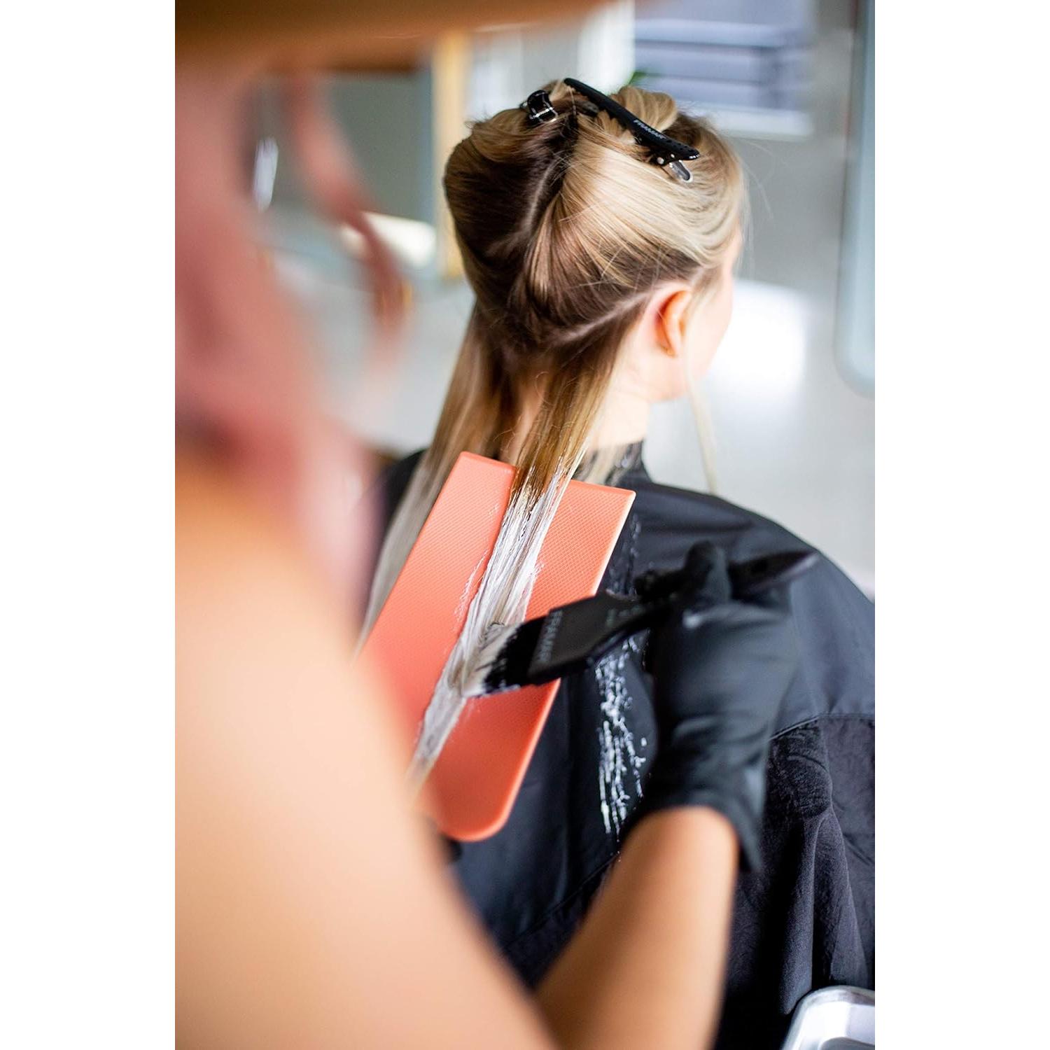 Juego de Paletas para Balayage Framar - 2 Tamaños, Color Negro/Durazno