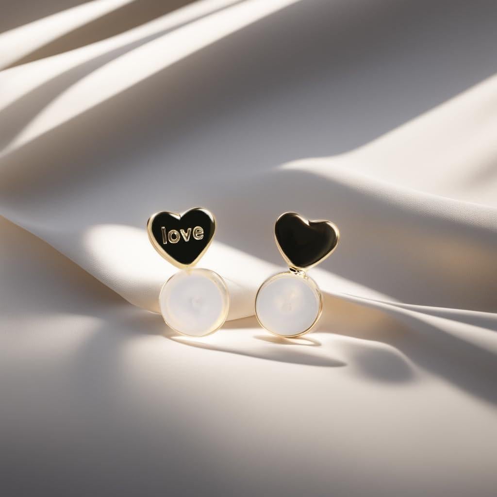 Soportes de Pendientes VeekyVicky de Silicona Oro Rosa y Plata