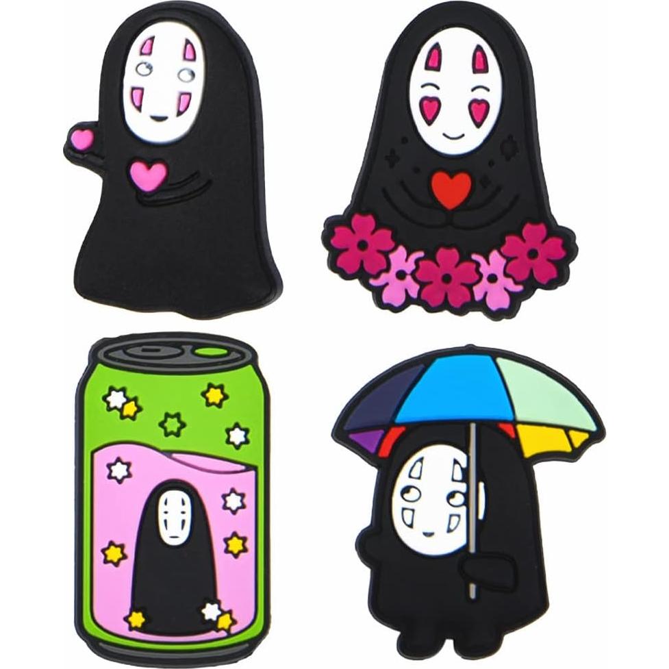 Encantadores de Zapatos de Anime 10 Piezas PVC Niños Unisex