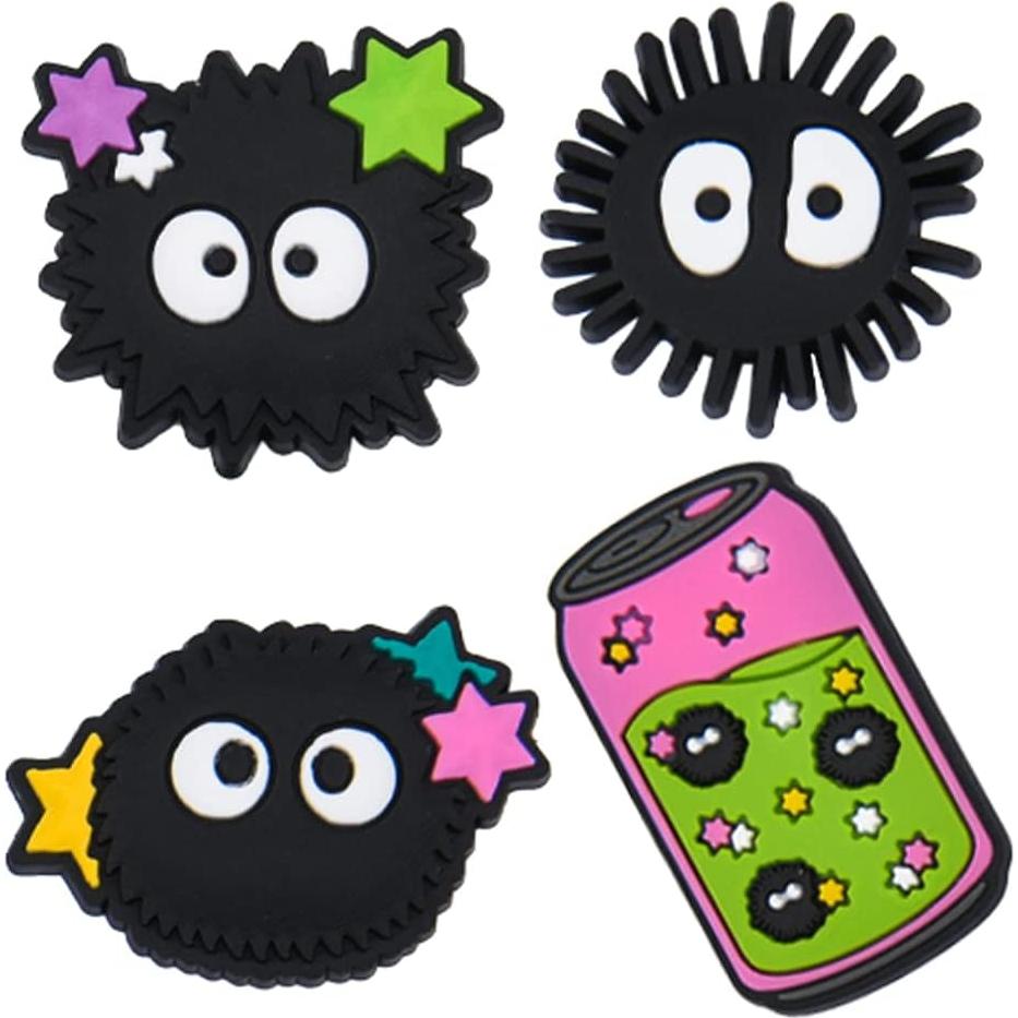 Encantadores de Zapatos de Anime 10 Piezas PVC Niños Unisex