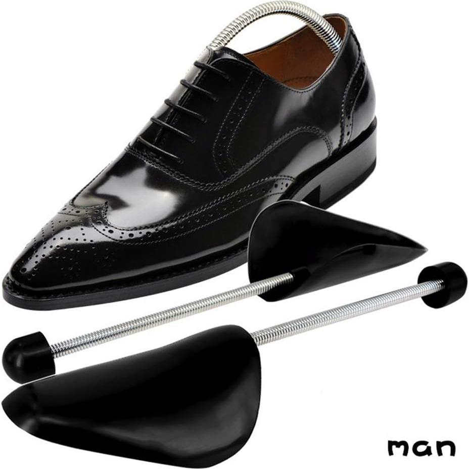 1 Par Estiradores de Zapatos Hombre XINGZI 33cm Negro