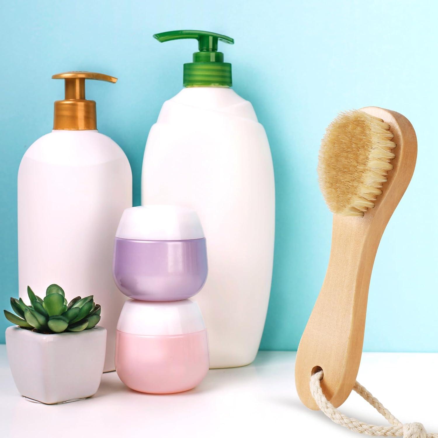 3 Cepillos Quitamanchas de Madera ZJoey con Cerda de Jabalí