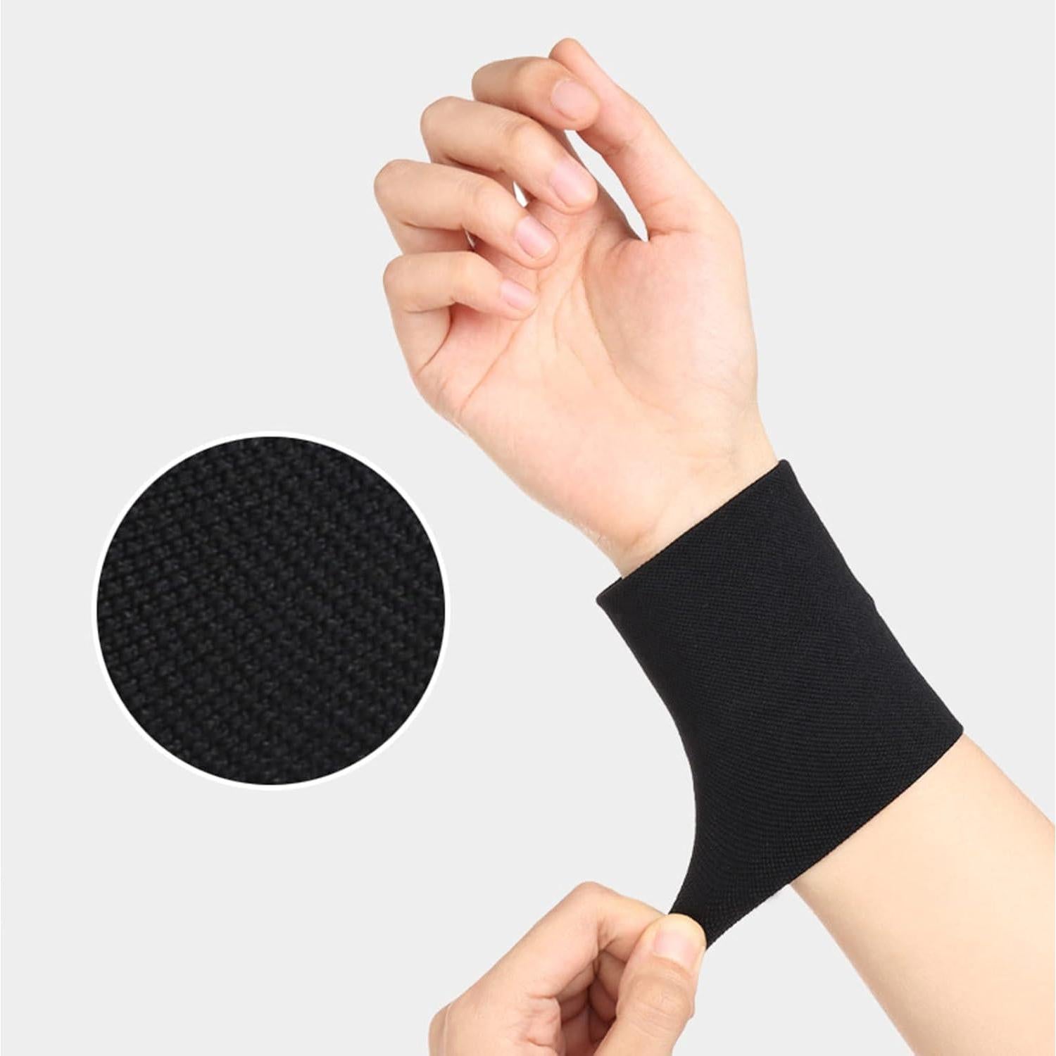 Manga Compresiva para Muñeca Zittop M Negra - Protección Tatuajes