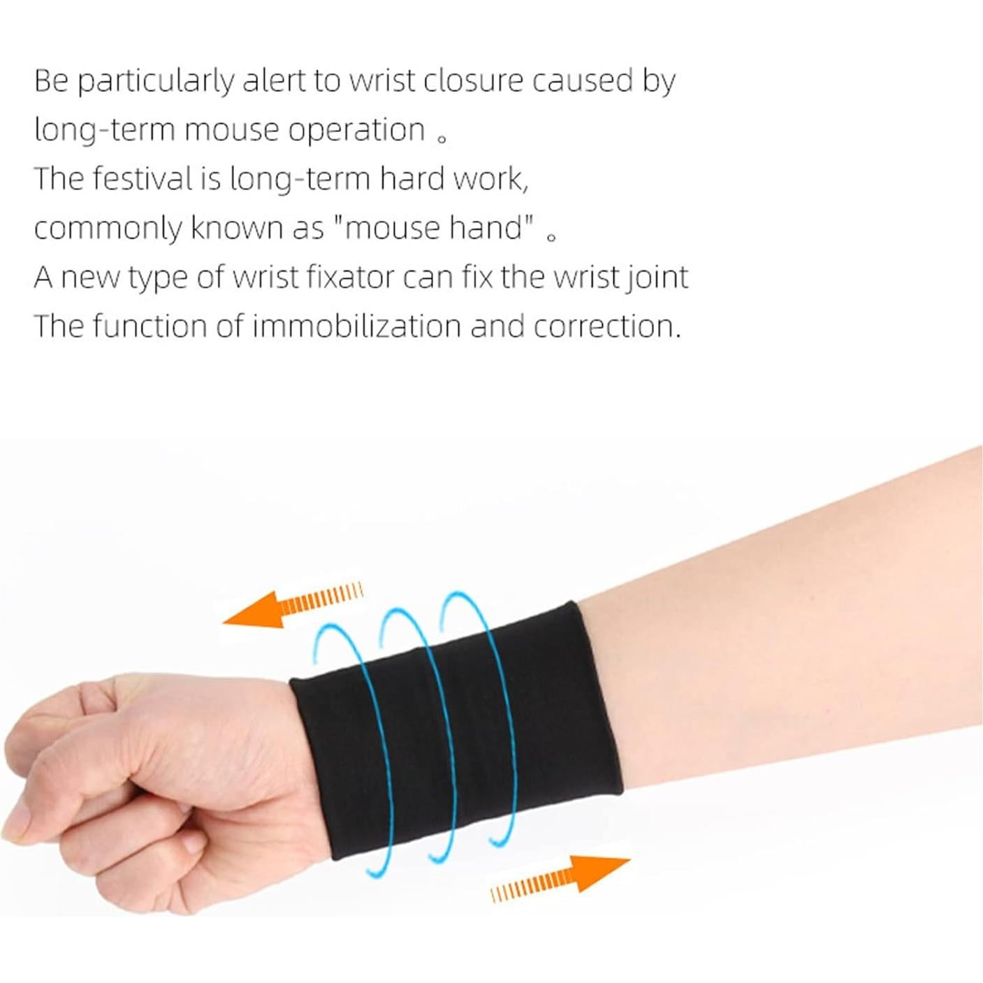 Manga Compresiva para Muñeca Zittop M Negra - Protección Tatuajes