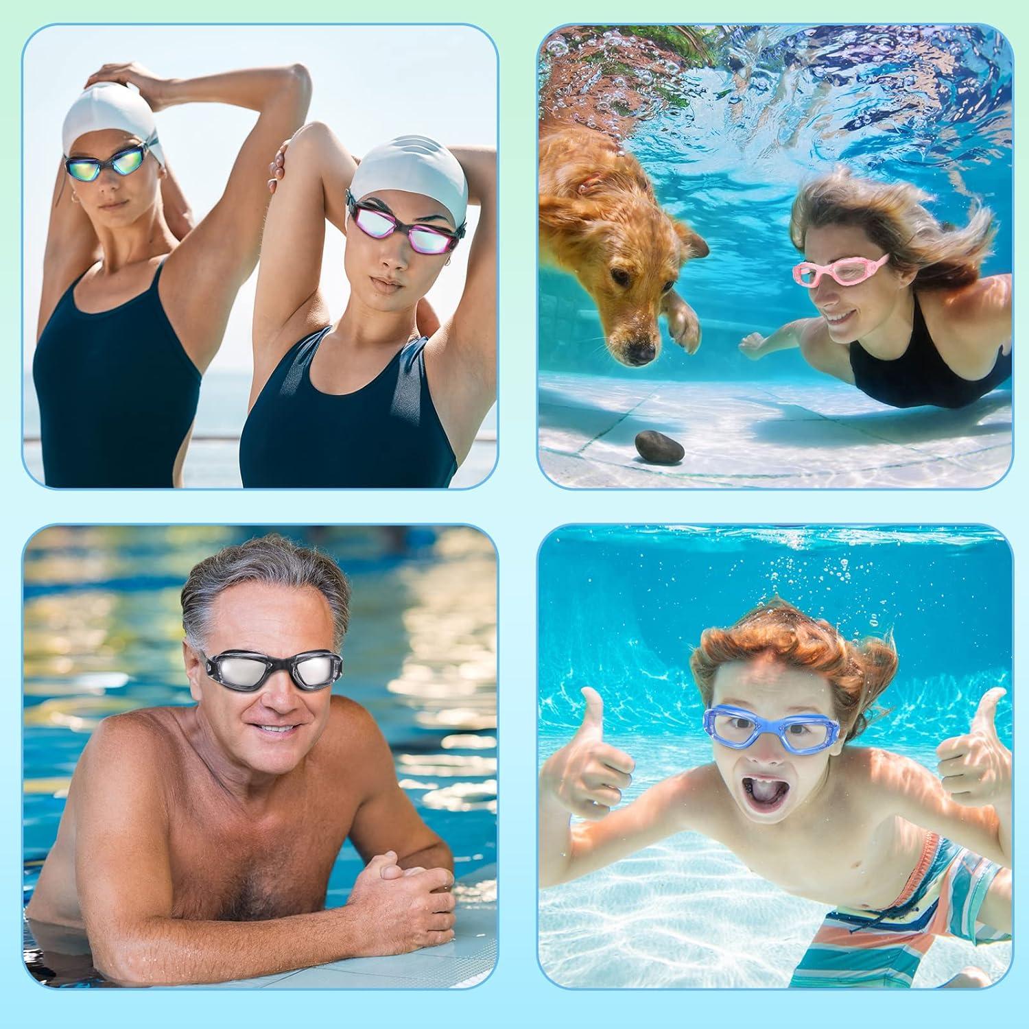 Gafas de natación Yexiya 30 pares con protección UV y antiempañante