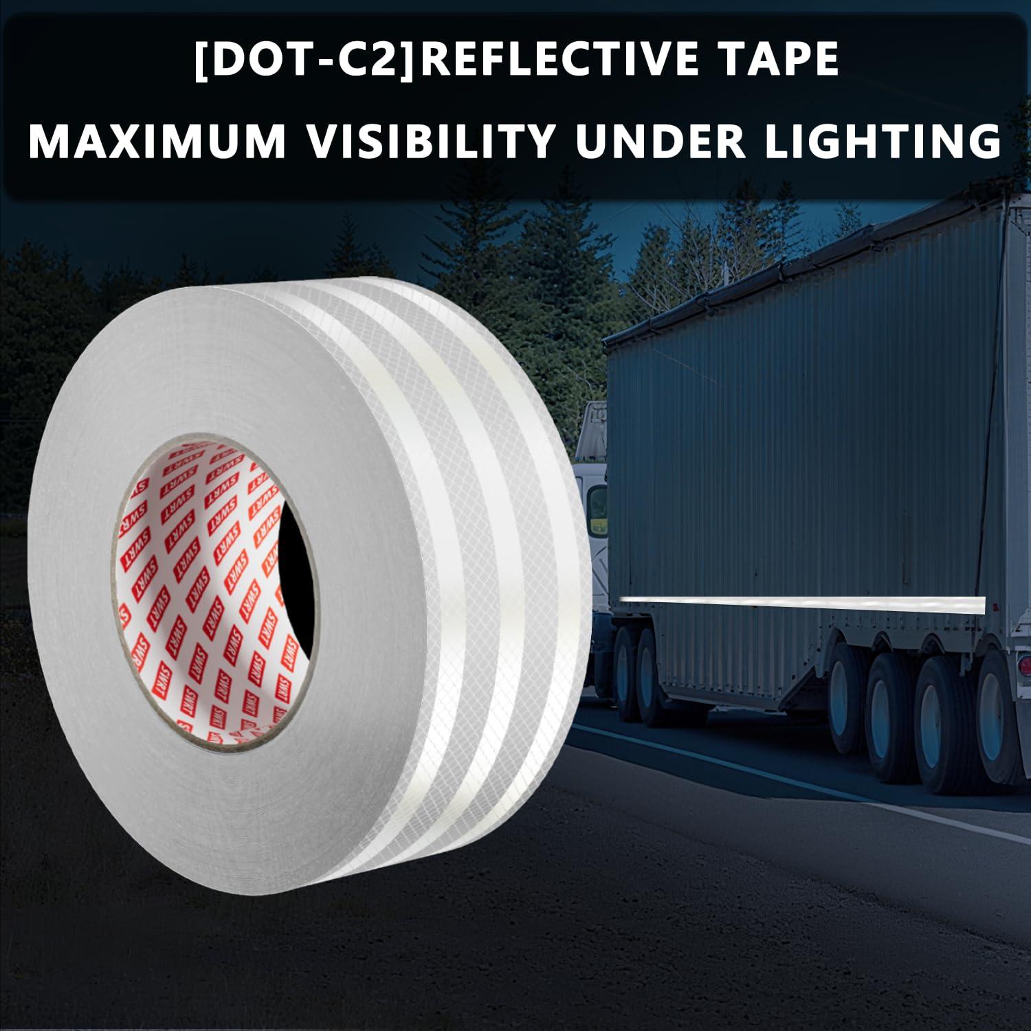 Cinta Reflectante SWRT 5.08 cm x 9.14 m Impermeable DOT-C2