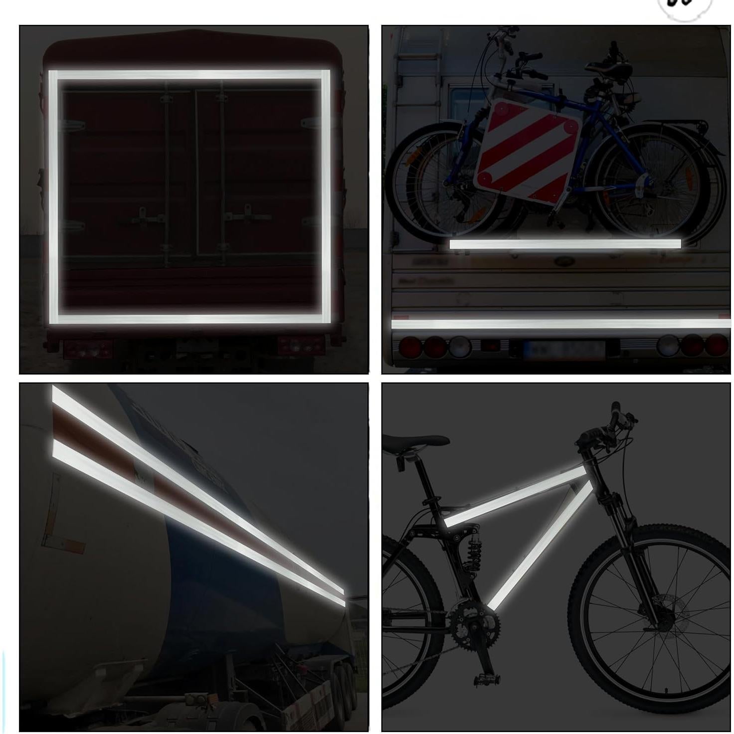 Cinta Reflectante SWRT 5.08 cm x 9.14 m Impermeable DOT-C2