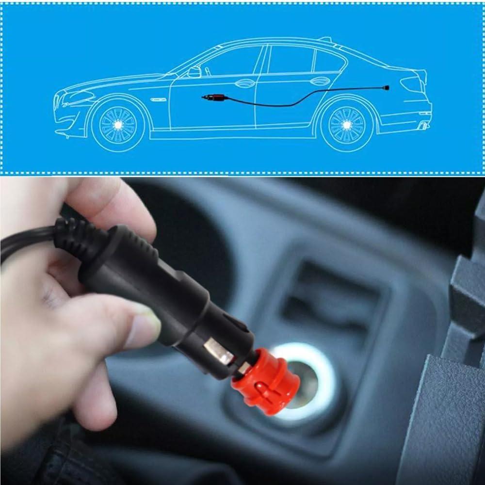 Cable de Alimentación 12V CC Luochahaishi 1.8m para Refrigerador