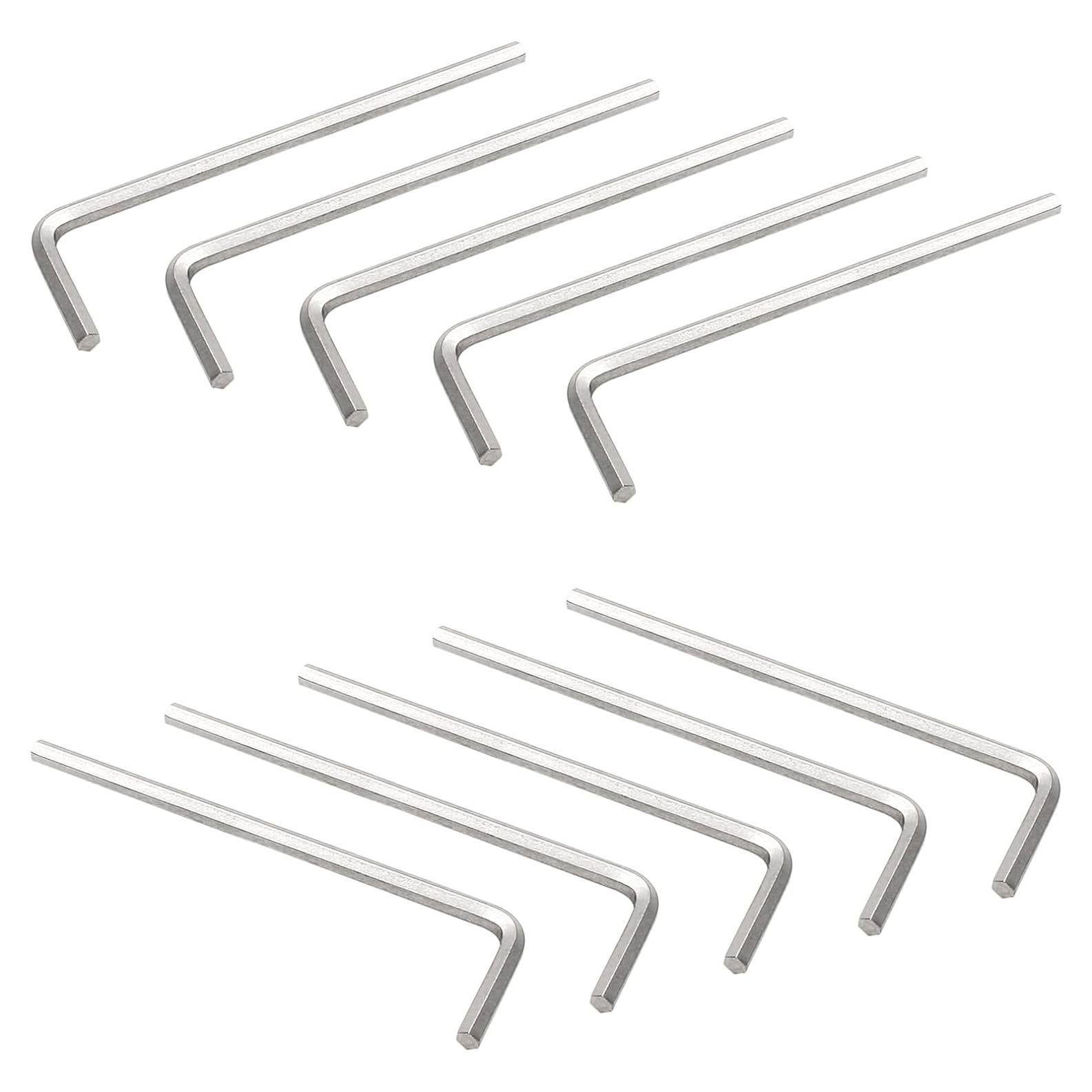 Llave Hexagonal Litoexpe 10 Piezas Acero Cr-V 1/8"