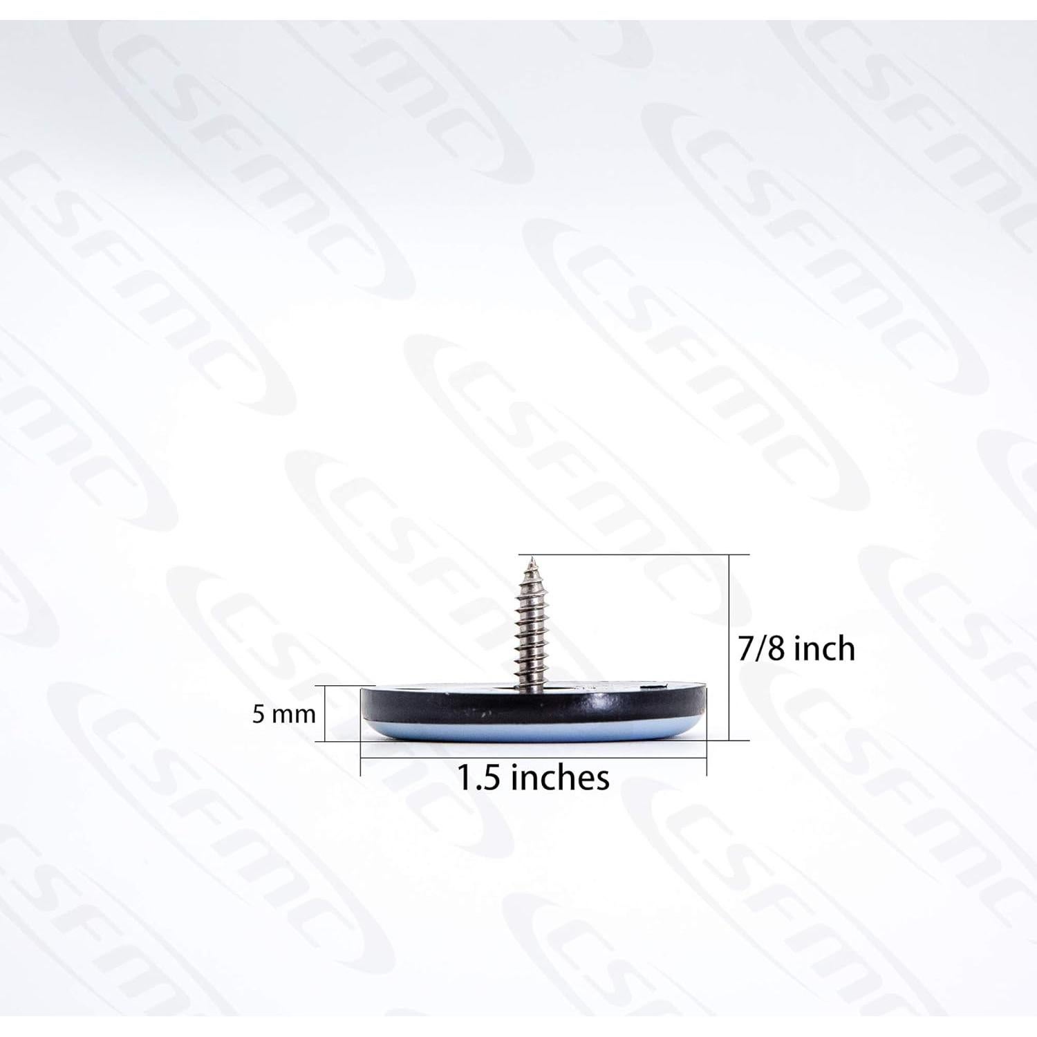 Almohadillas deslizantes para muebles CSFMC 12 piezas 38 mm