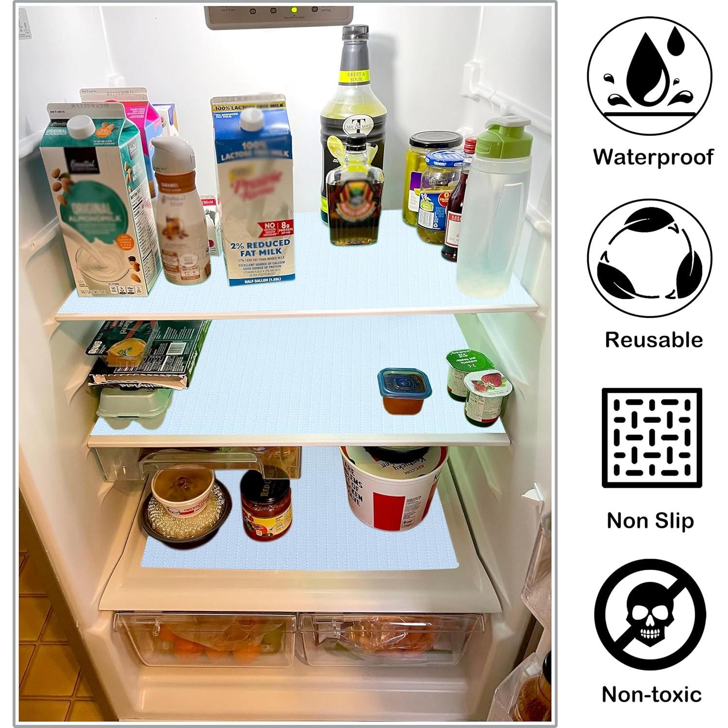 Forros de Gabinete MBSRITY 28cm x 610cm Blancos Antideslizantes