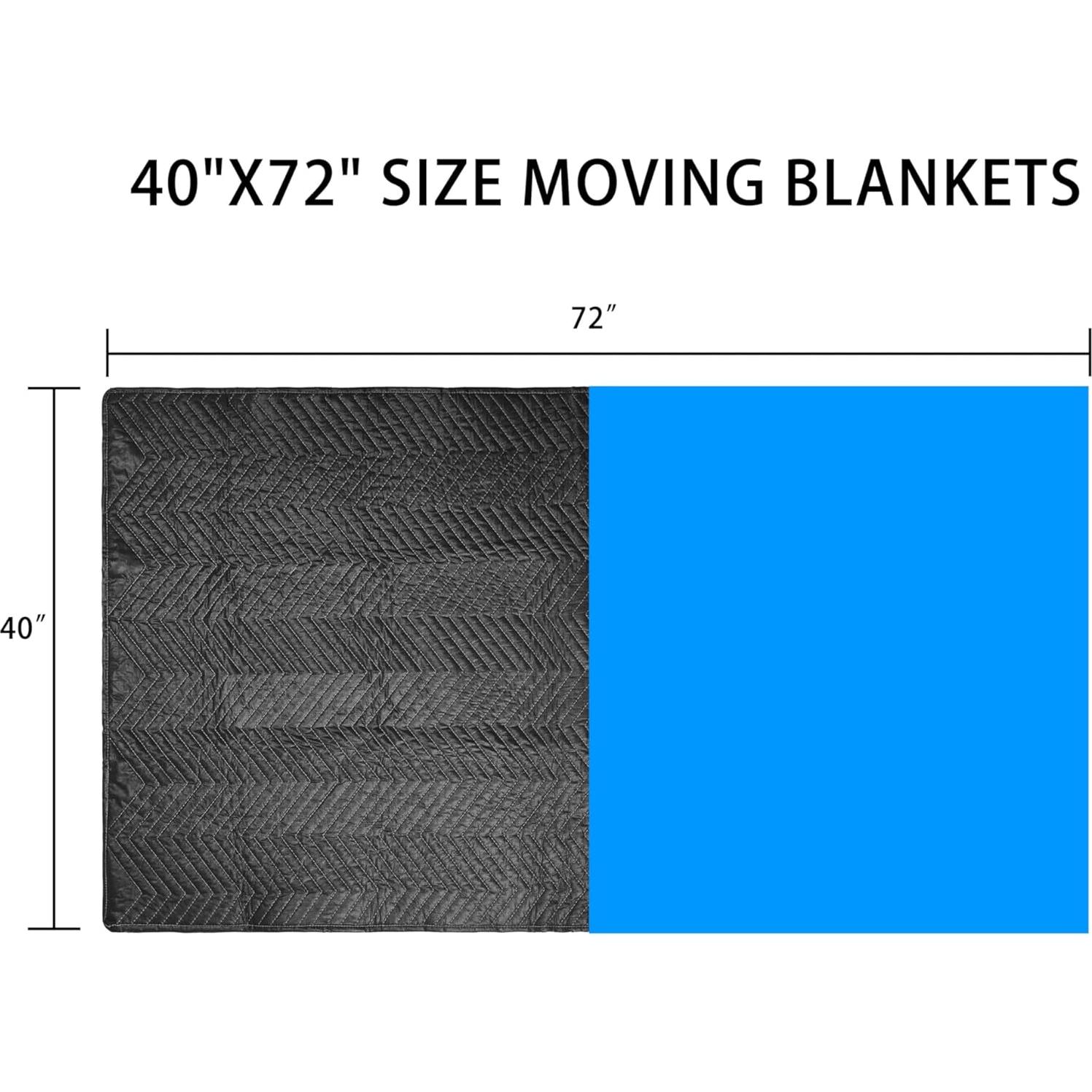 Manta de Mudanza Trahefa 101.6x182.88 cm Alta Resistencia