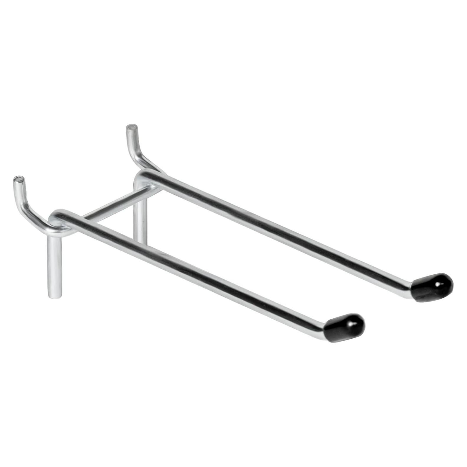 Juego de 10 Ganchos Dobles para Tablero de Clavos Nlmyt 15.24 cm