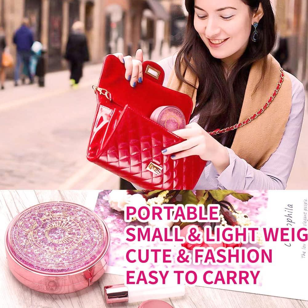 Estuche para Lentes de Contacto Ofone Rosa 5 en 1 Portátil