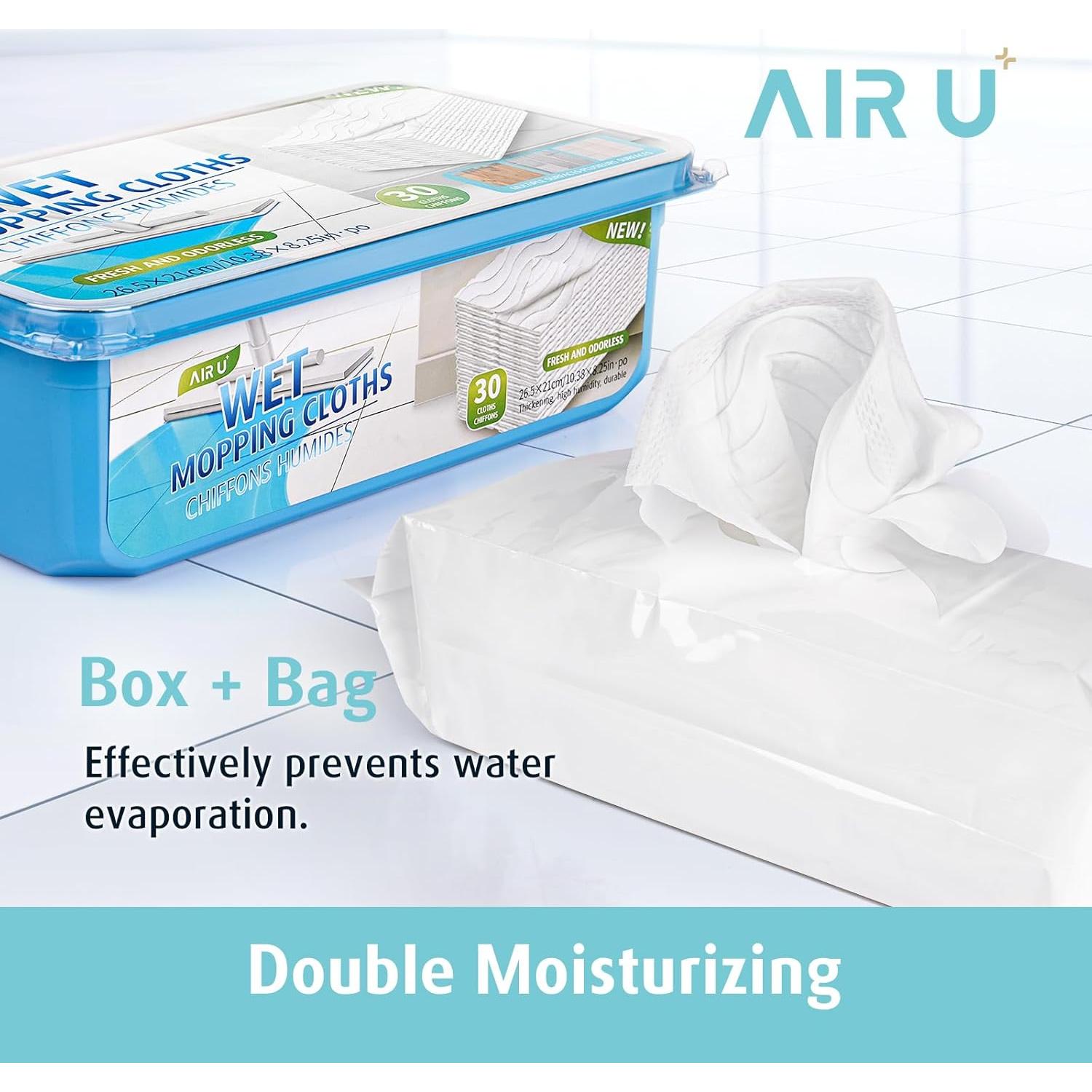 Recarga de Paños Húmedos AIR U+ para Swiffer - 30 Unidades