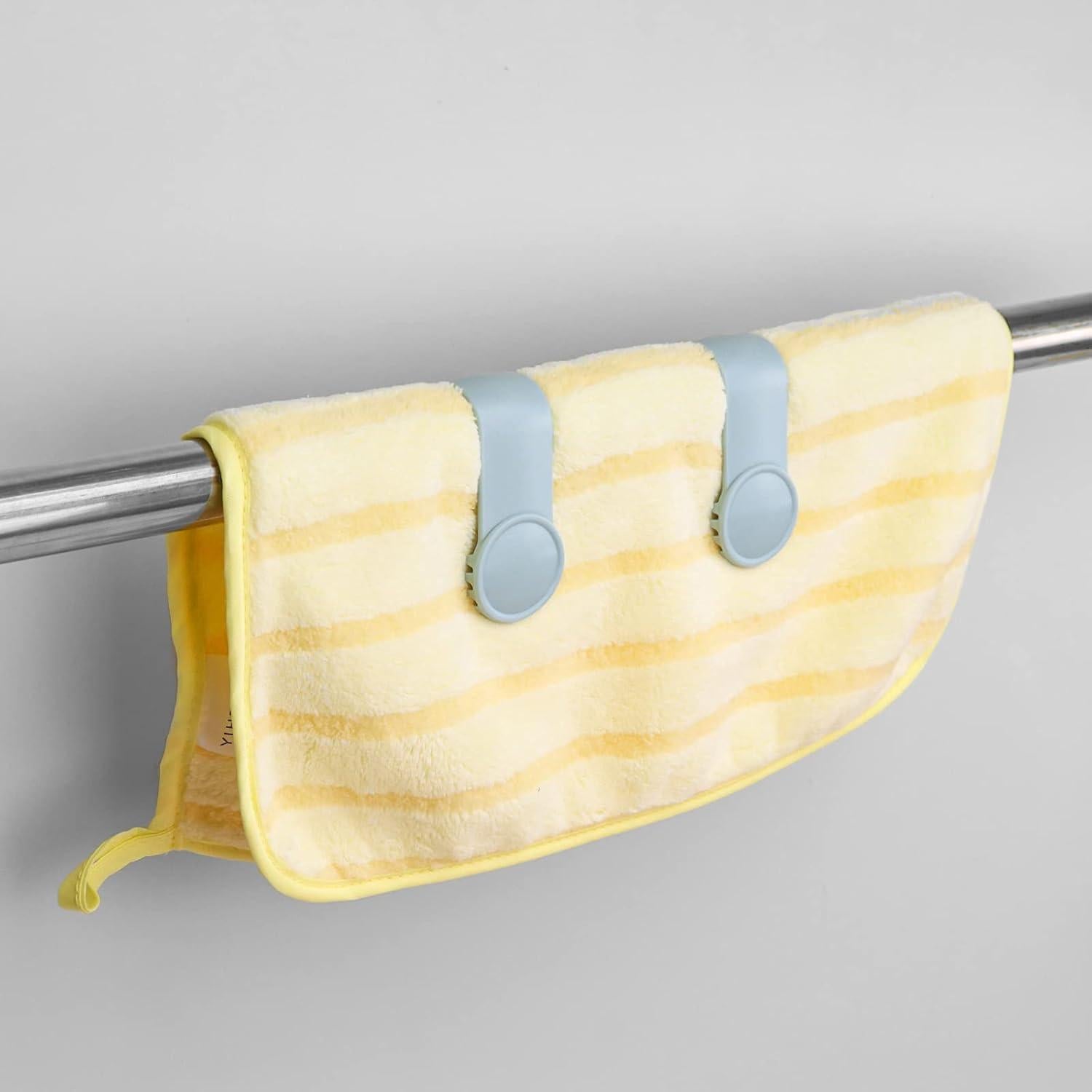 Clip para Toalla de Mano Hipruict - Paquete de 8 Azul