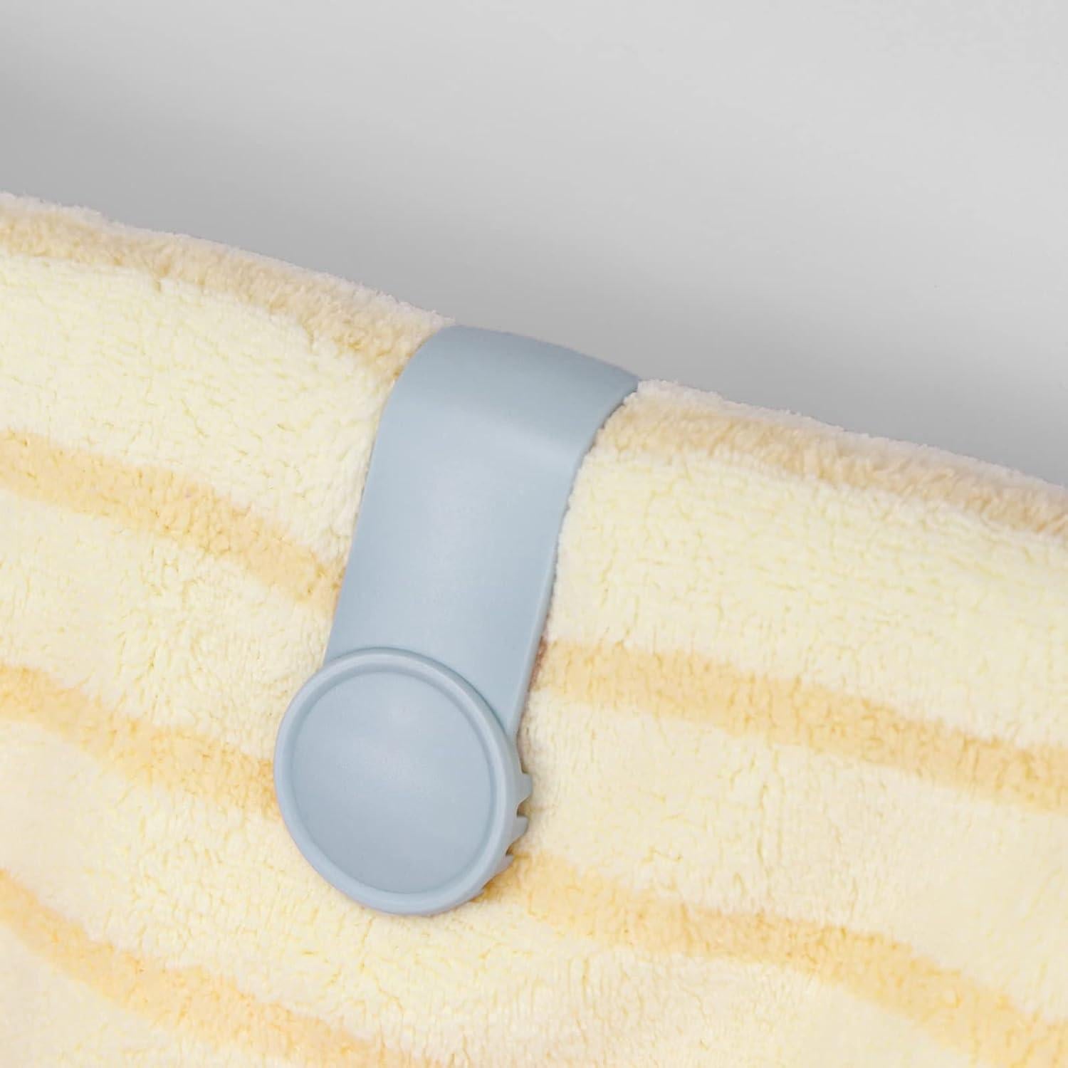 Clip para Toalla de Mano Hipruict - Paquete de 8 Azul