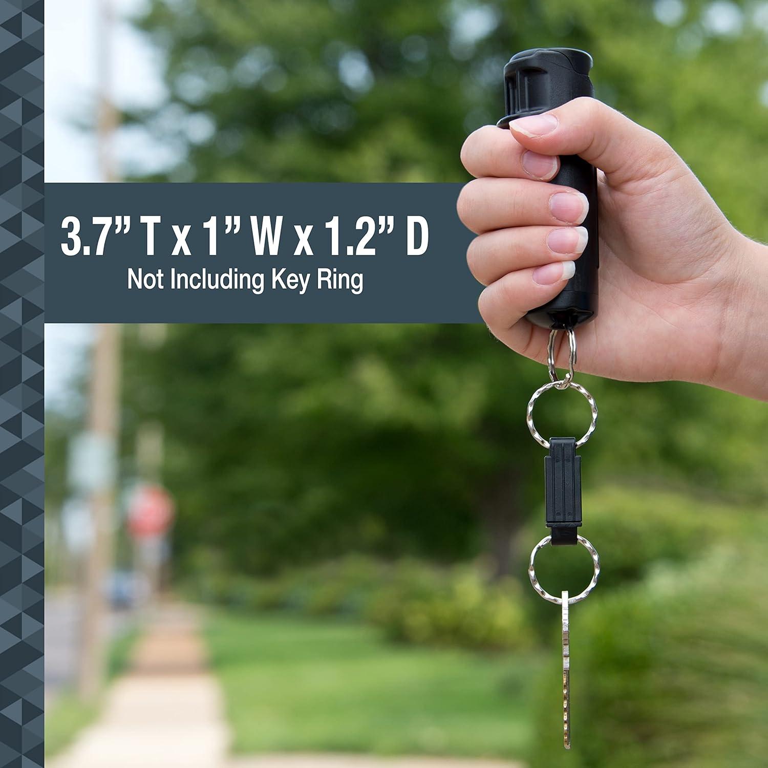 Gel de Pimienta SABRE 2-en-1 con Silbato Desmontable 15g