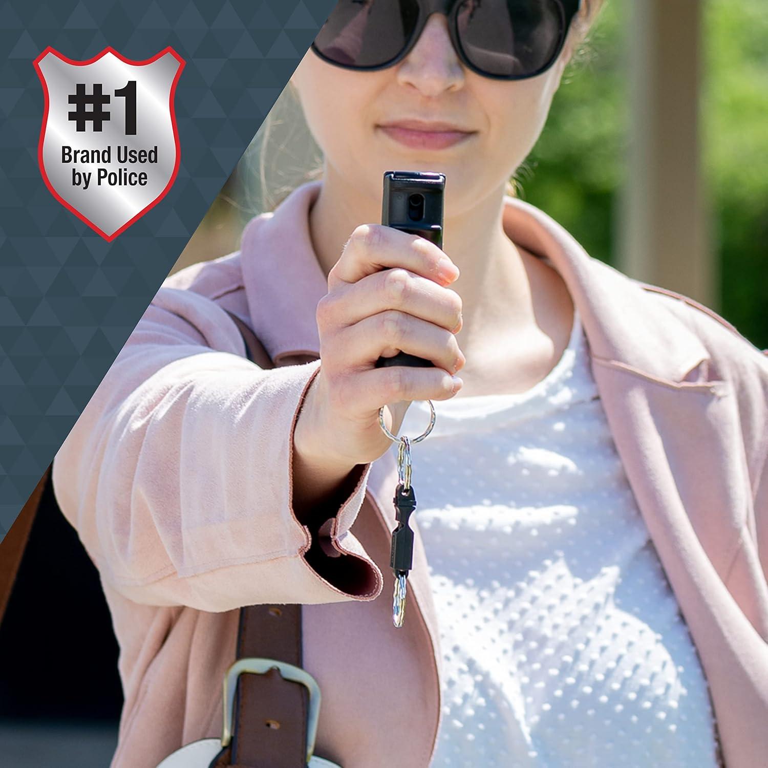 Gel de Pimienta SABRE 2-en-1 con Silbato Desmontable 15g