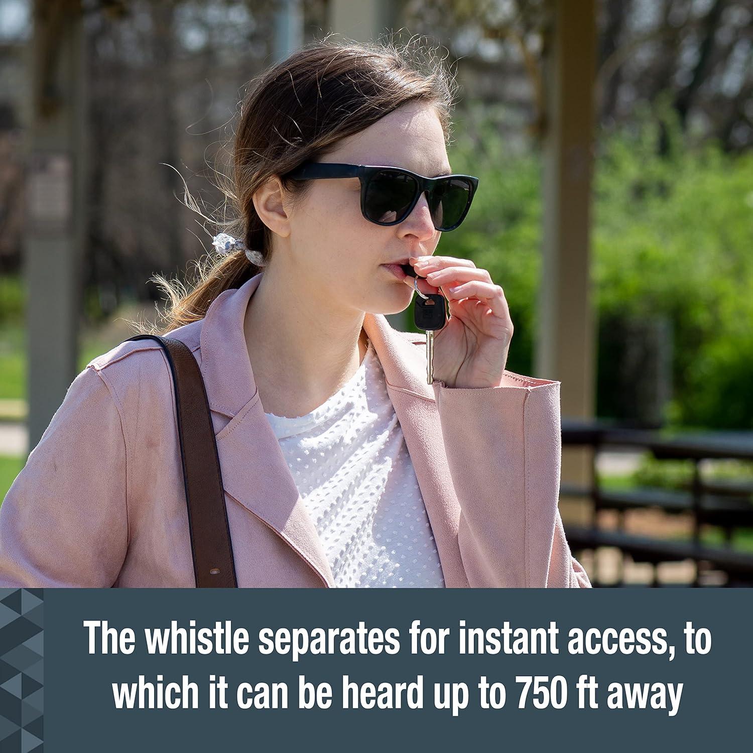 Gel de Pimienta SABRE 2-en-1 con Silbato Desmontable 15g