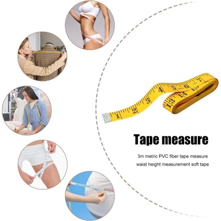 Cinta Métrica de Tela Suave TIANHAIDA 152.4 cm Doble Cara