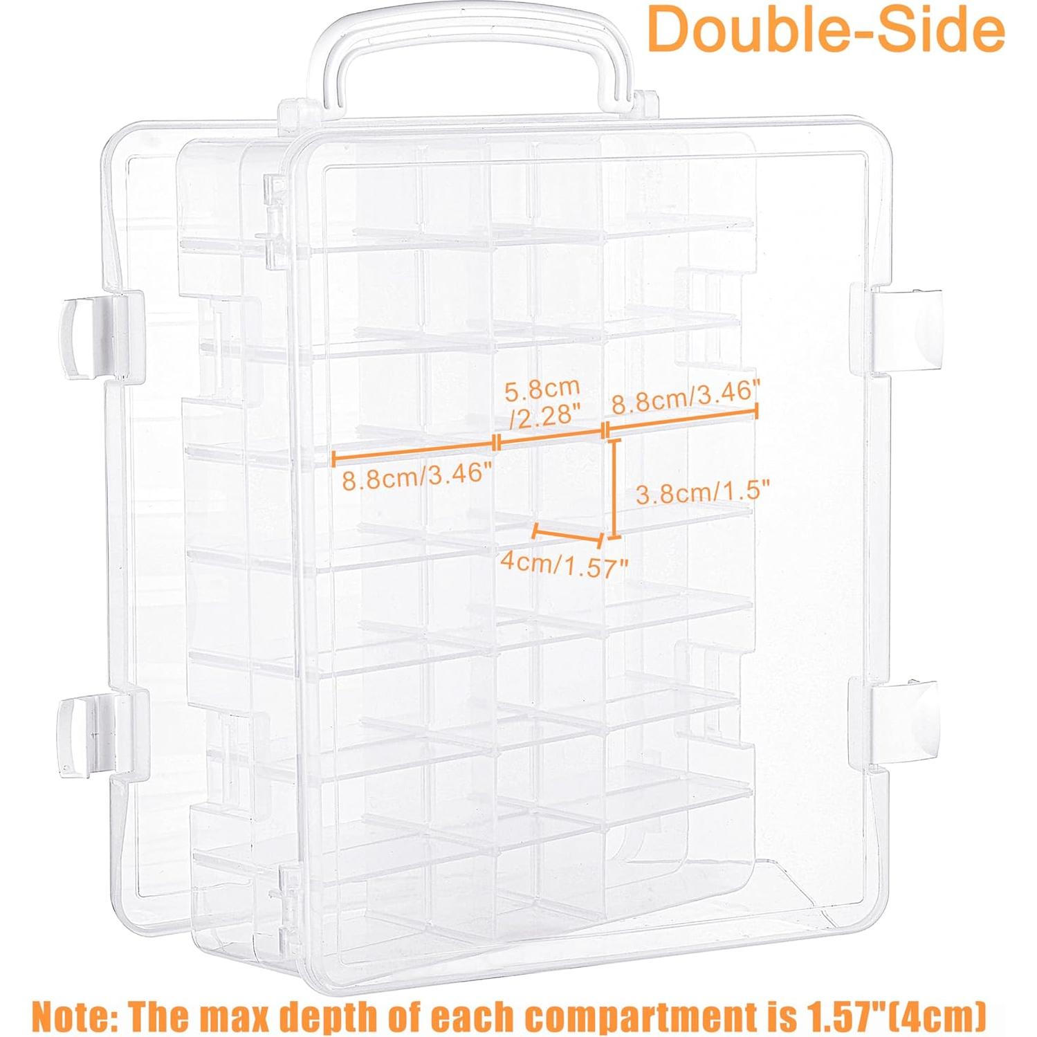 Caja de Almacenamiento Doble Cara New brothread 48 Compartimentos