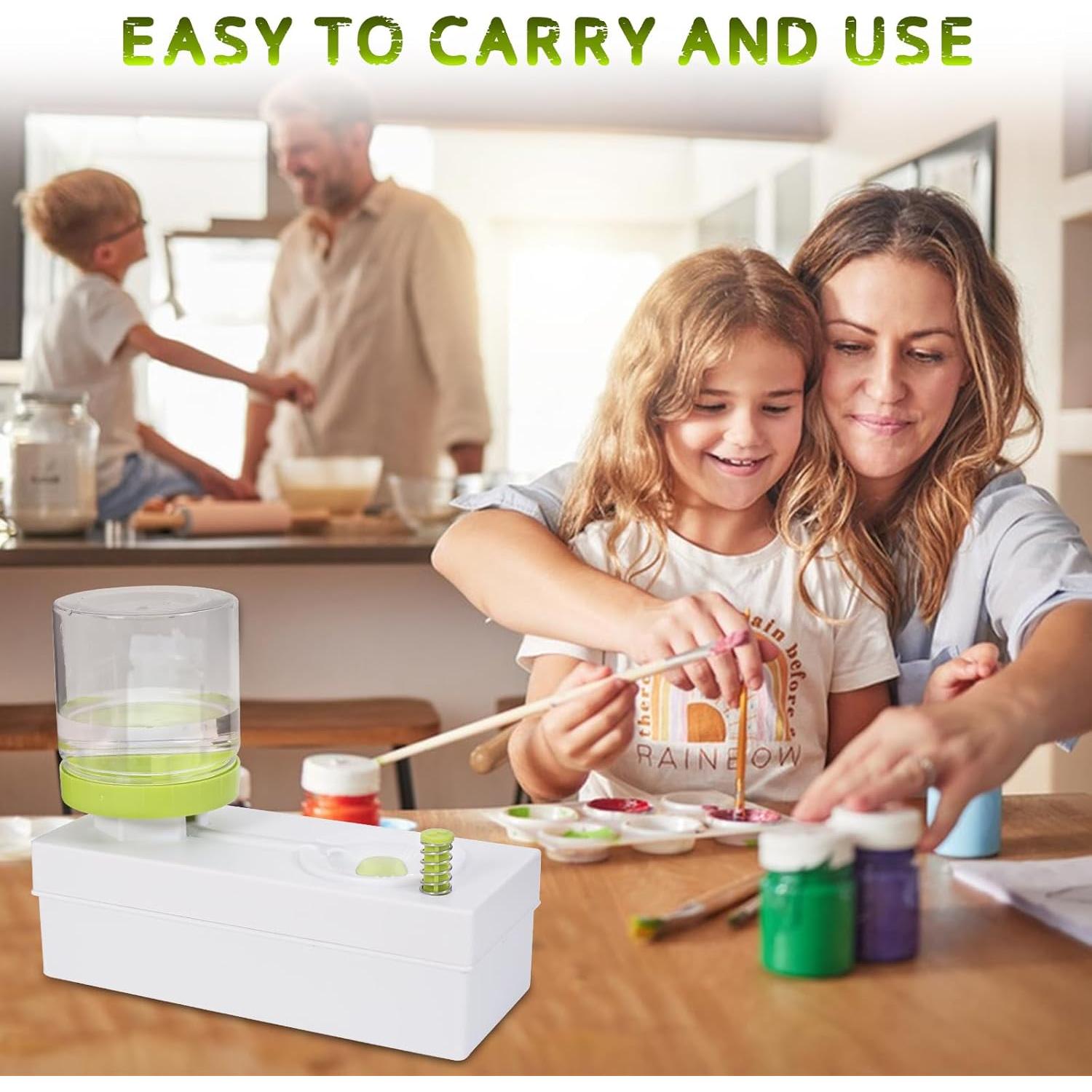 Limpiador de Brochas de Pintura Kairsya PRC001 4 en 1 Verde