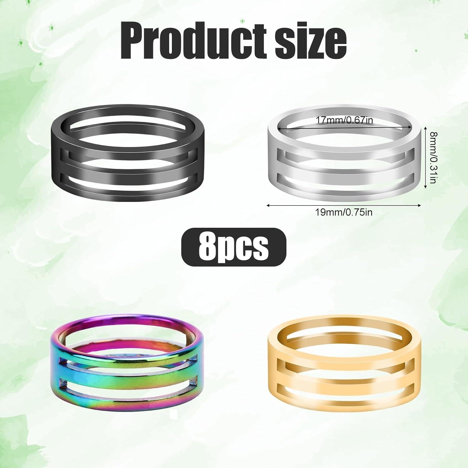 Herramientas Abridoras de Anillos de Salto NQEUEPN 8 Piezas