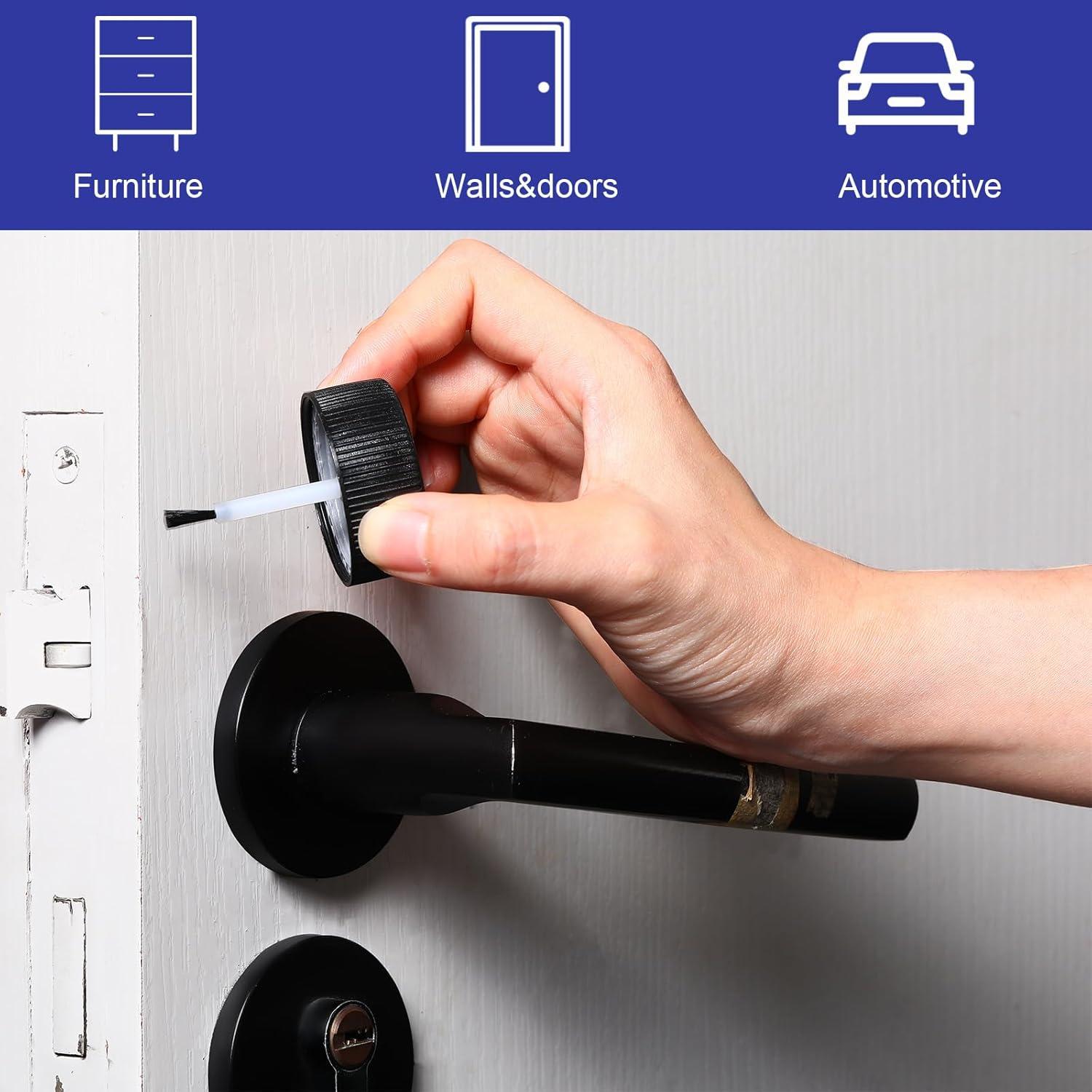 Maxcheck 60 Botellas Vacías de Pintura 30ml con Brocha