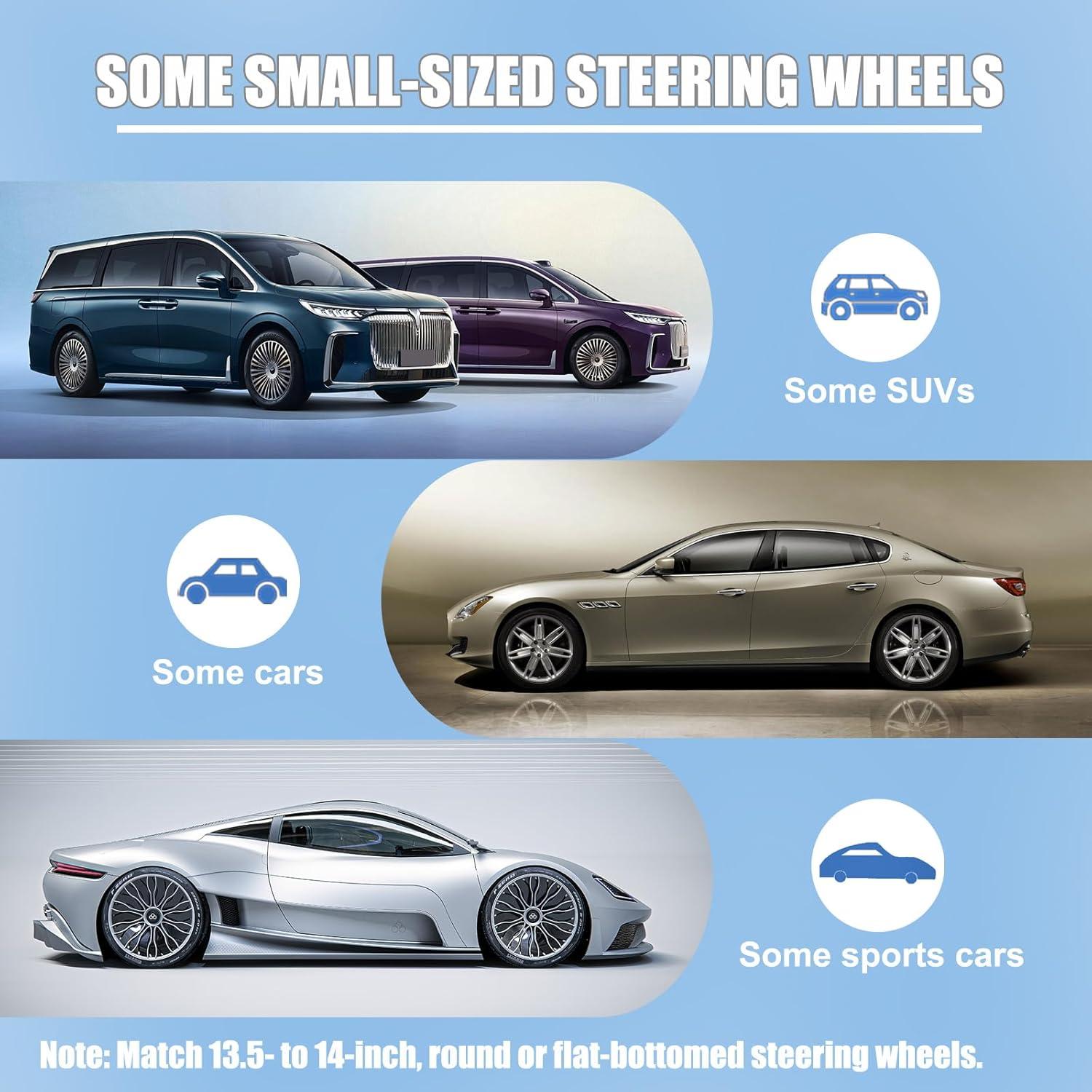 Cubierta de Volante Binsheo Tipo D 36-37 cm Antideslizante