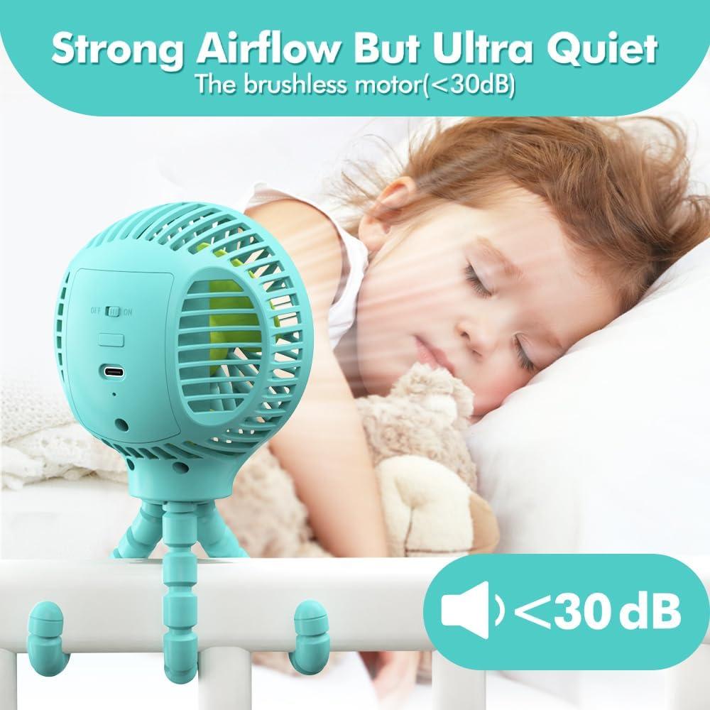 Ventilador Portátil HomeLifairy SF01 Recargable 3 Velocidades