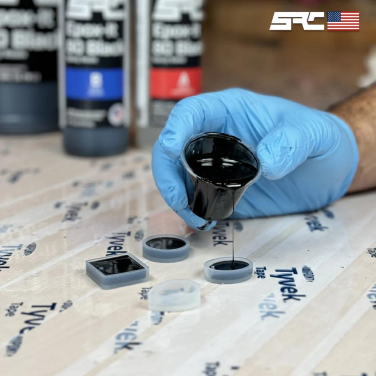 Resina Epóxica Negra 1 Gal SPRESIN Alta Calidad DIY