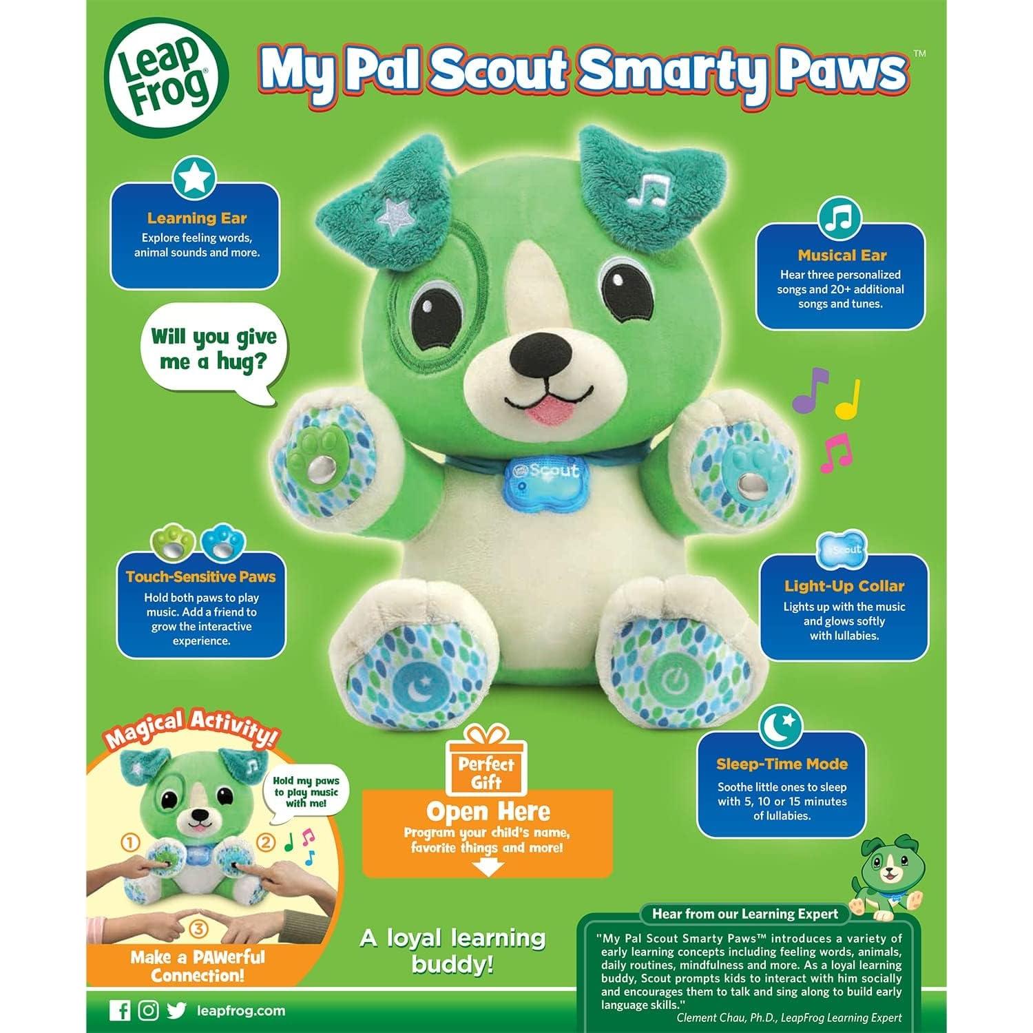 LeapFrog Scout Smarty Paws Interactivo 0.47kg 6m+