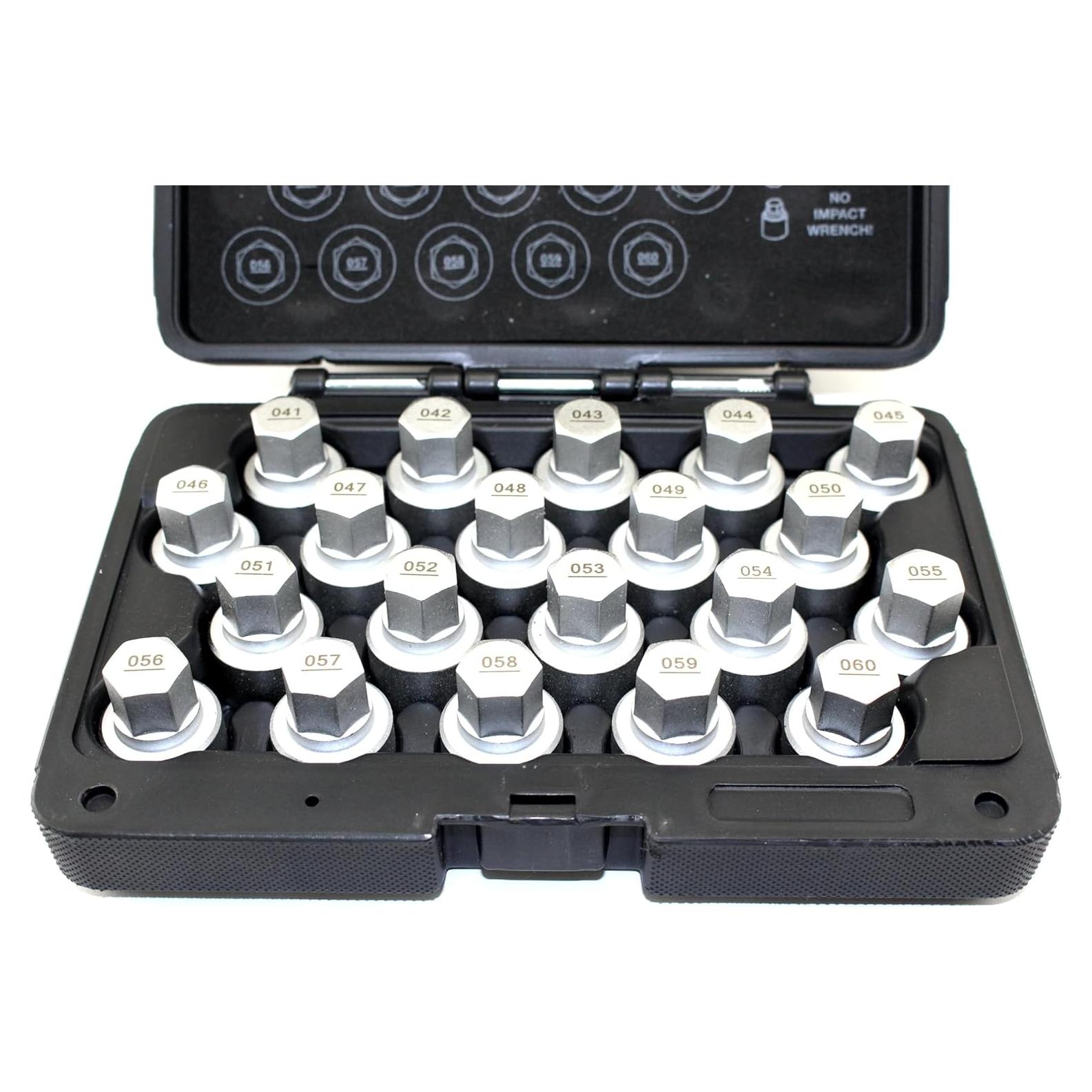 Juego de Llave de Tuerca de Rueda Antirrobo TEMO 20 pcs BMW