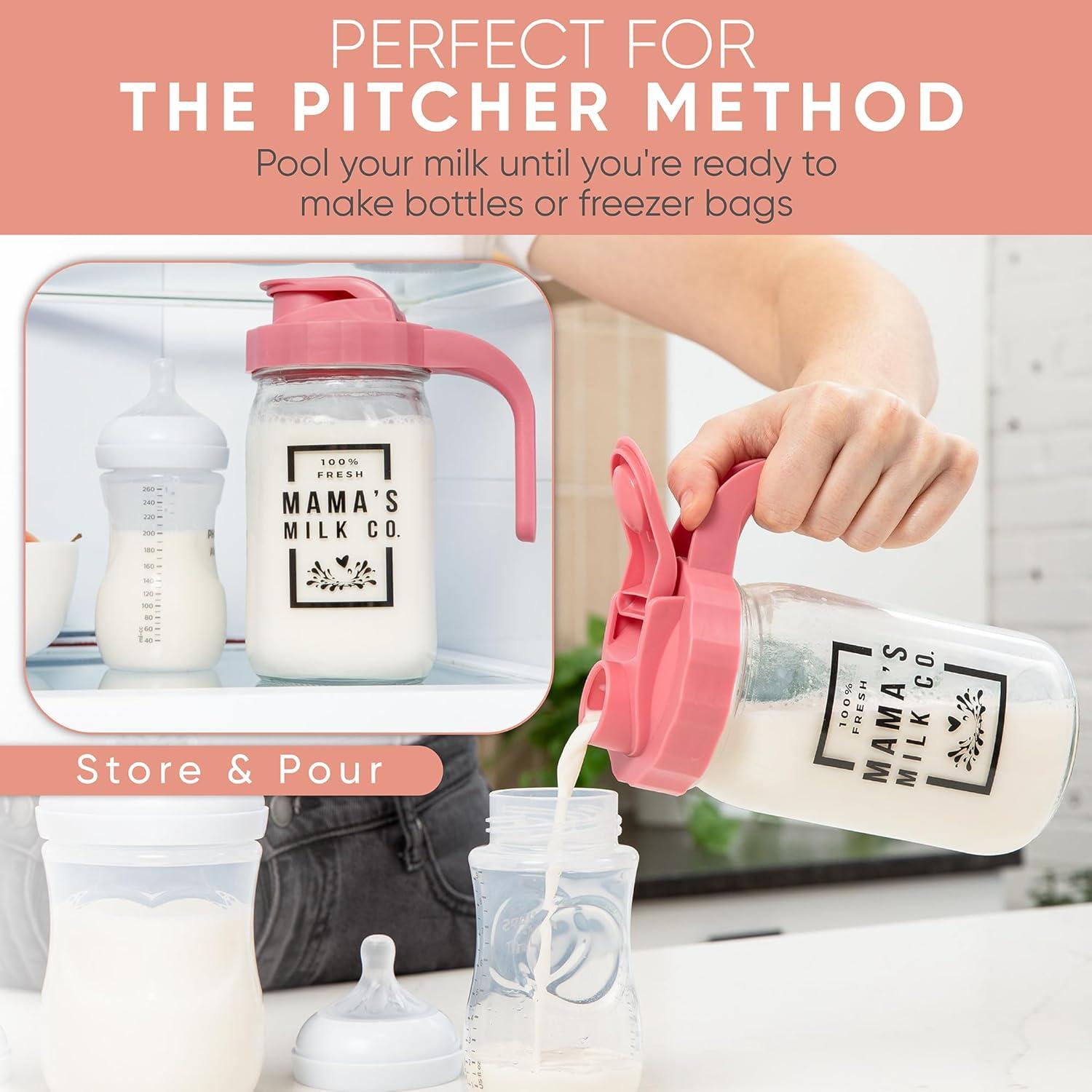 Jarra para Leche Materna Nestberry 946 ml con Tapa Antifugas