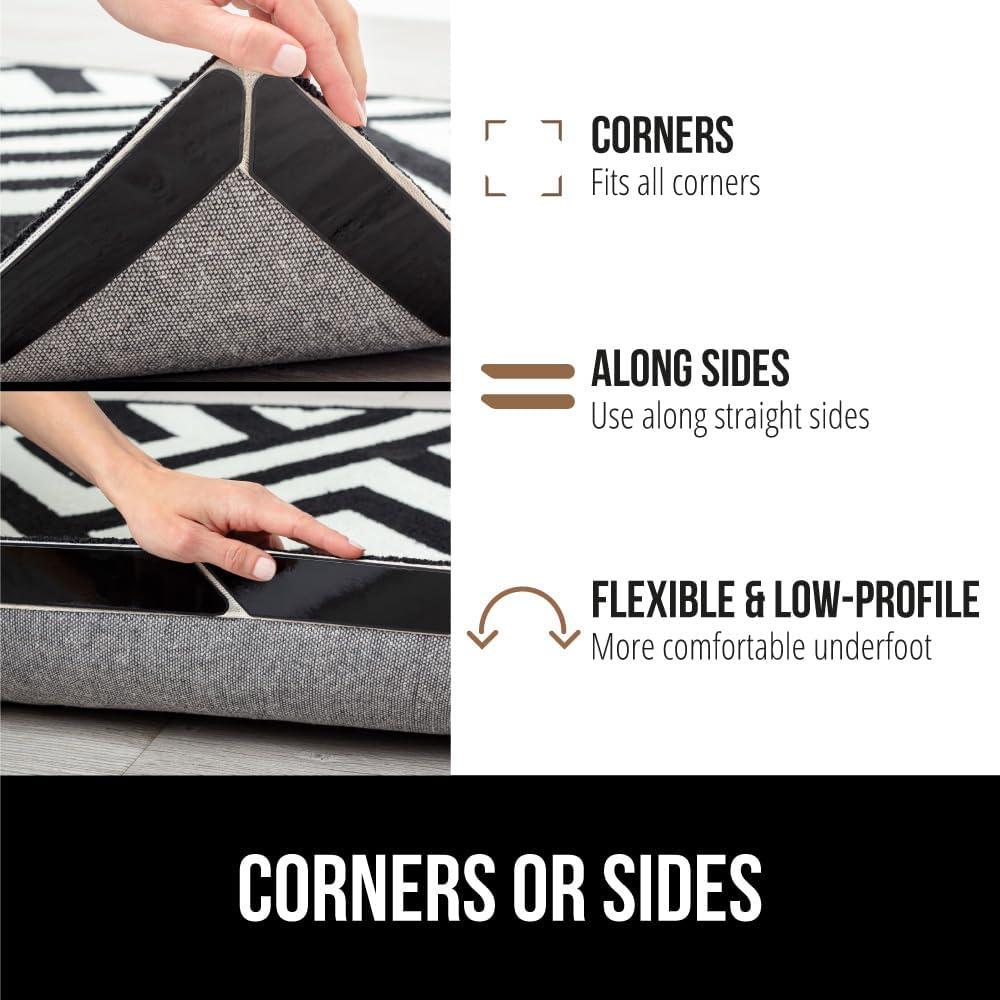 PADS ANTIDESLIZANTES GORILLA GRIP 8 Pack - Doble Cara Reutilizables