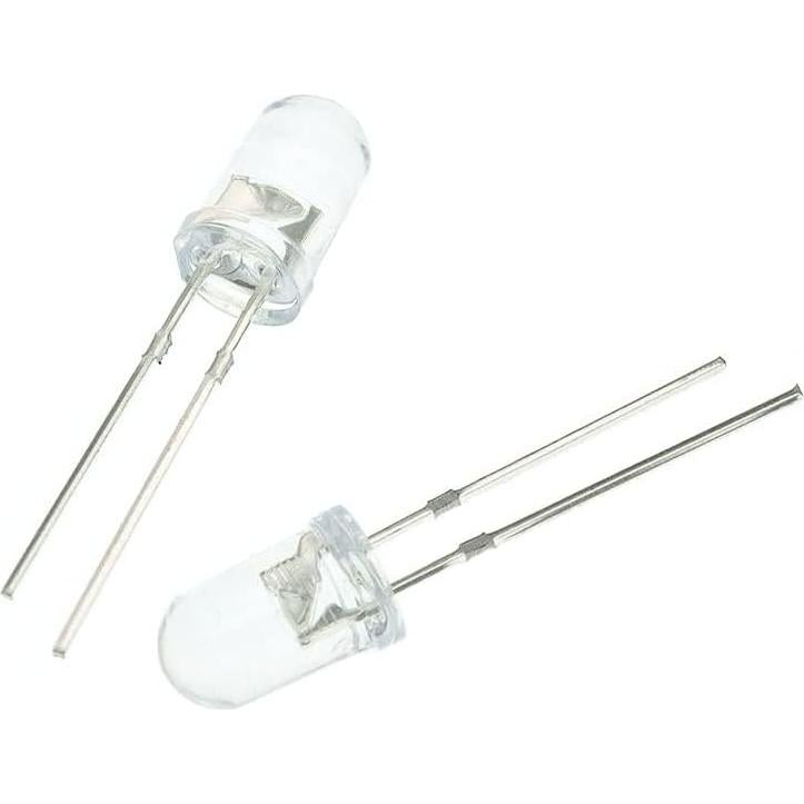100 Diodos LED 5mm Amarillos Parpadeantes TOPXCDZ