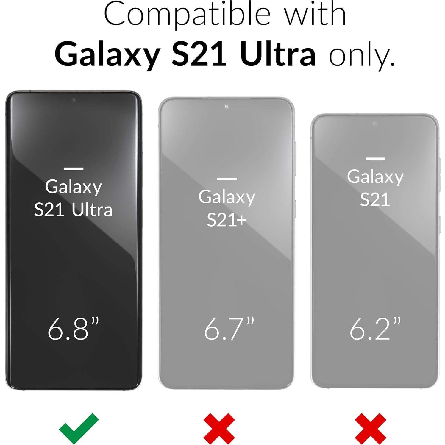 Funda Crave Dual Guard para Samsung Galaxy S21 Ultra - Aqua