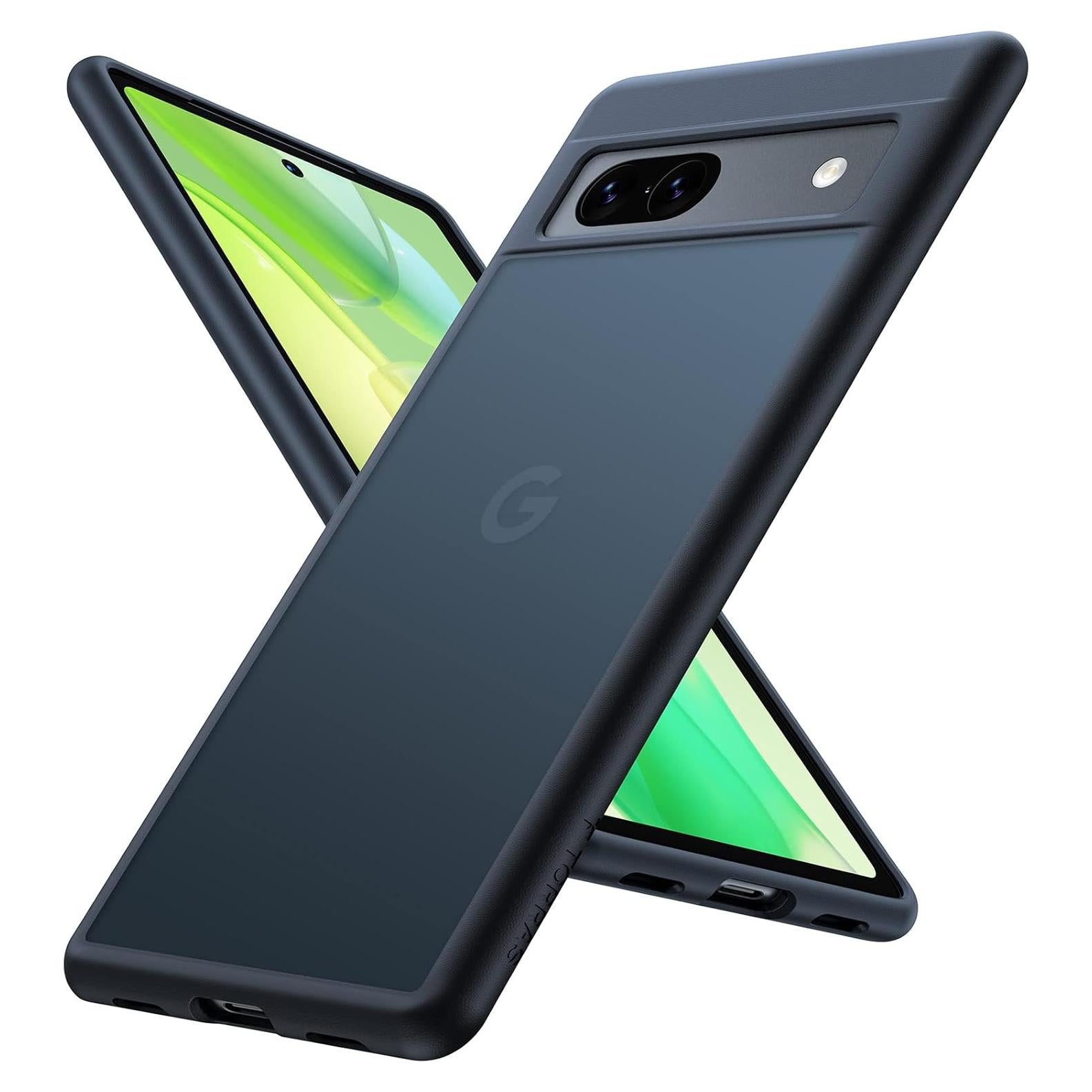 Funda TORRAS A Prueba de Golpes para Google Pixel 7a, Negro