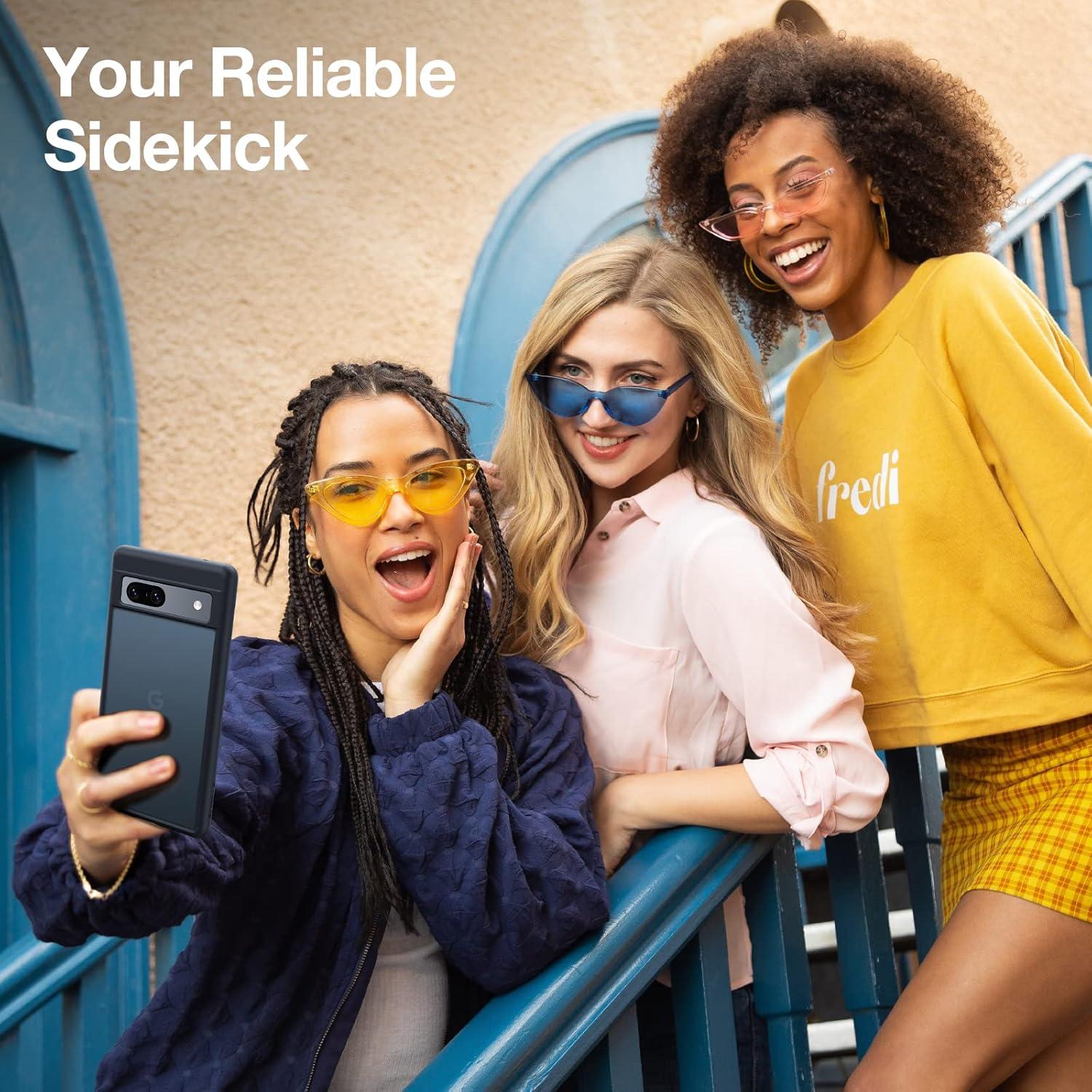 Funda TORRAS A Prueba de Golpes para Google Pixel 7a, Negro