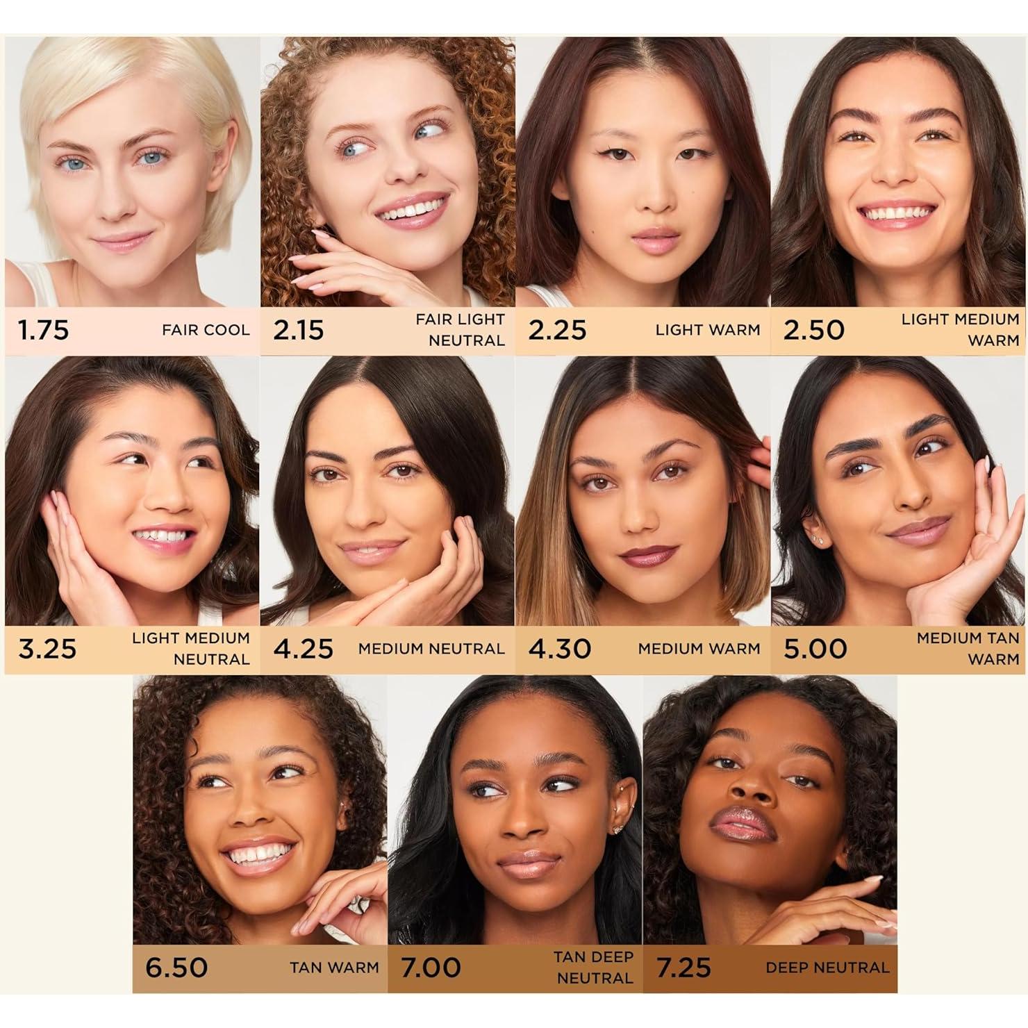 Base Líquida Matte Haleys Re-set 6.5 - Cobertura Completa Vegana