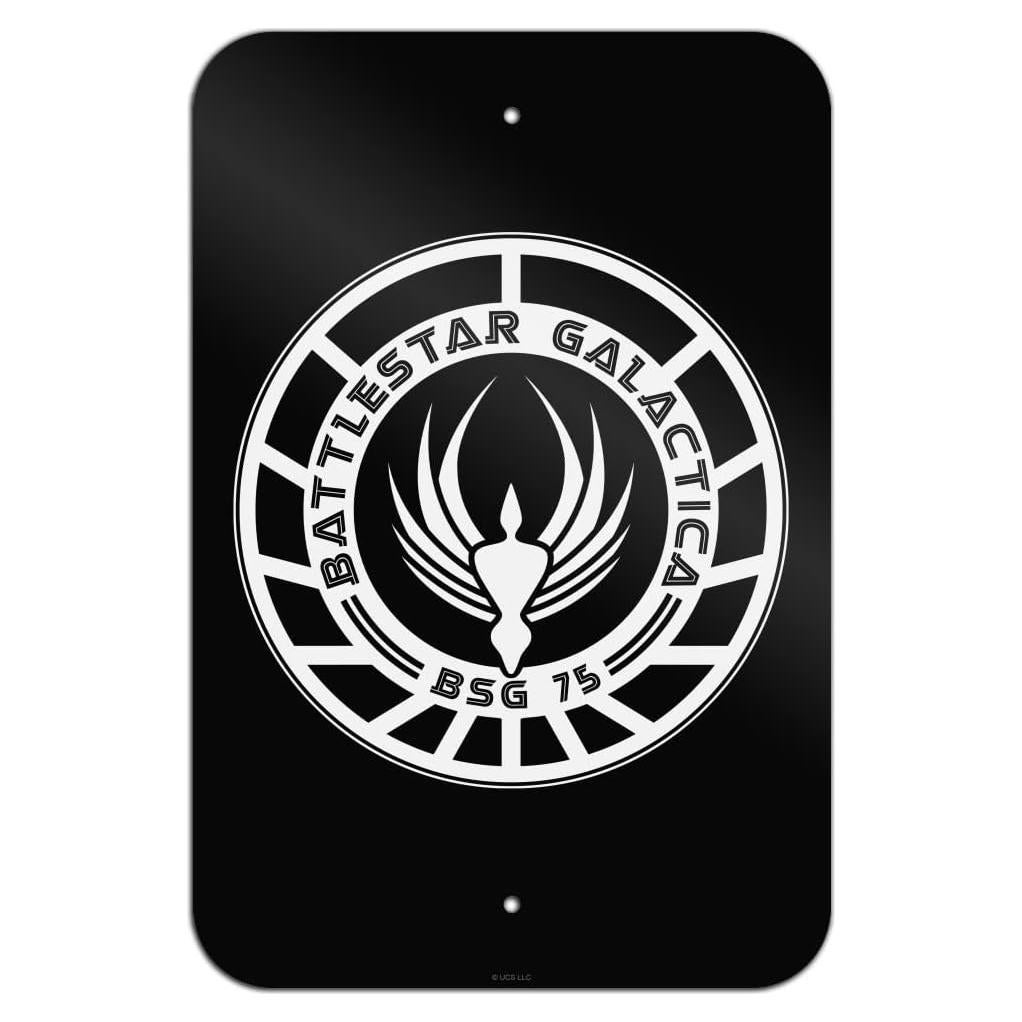 Señal de Metal Battlestar Galactica 15.3x22.9 cm Graphics & More