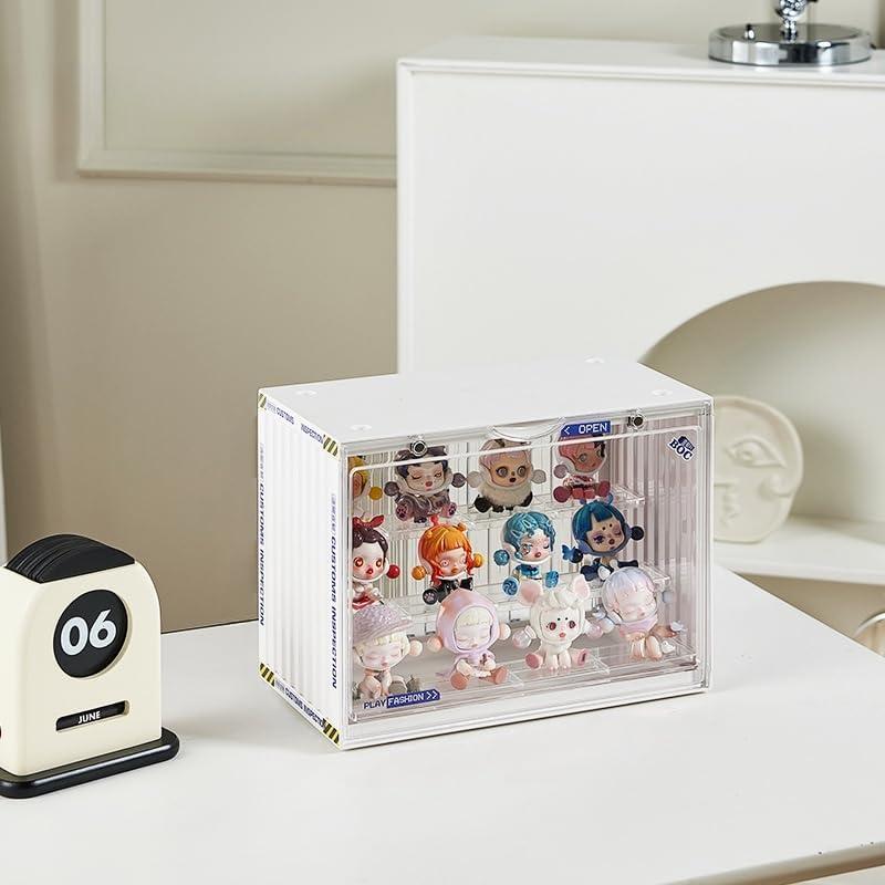 Caja de Exhibición Acrílica CESTATIVO 30x17x24 cm Marfil