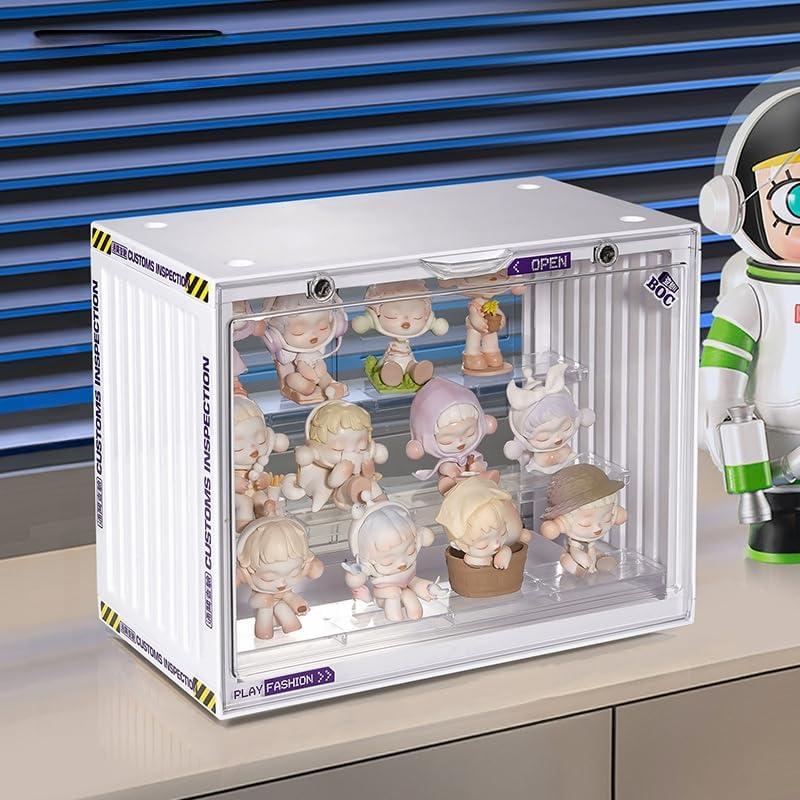 Caja de Exhibición Acrílica CESTATIVO 30x17x24 cm Marfil