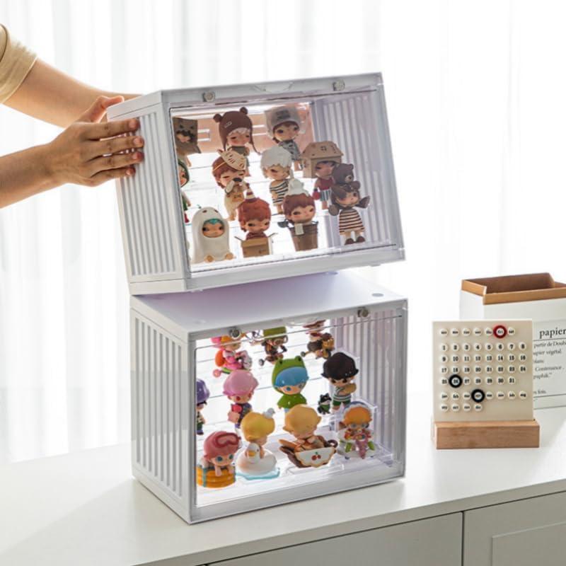 Caja de Exhibición Acrílica CESTATIVO 30x17x24 cm Marfil